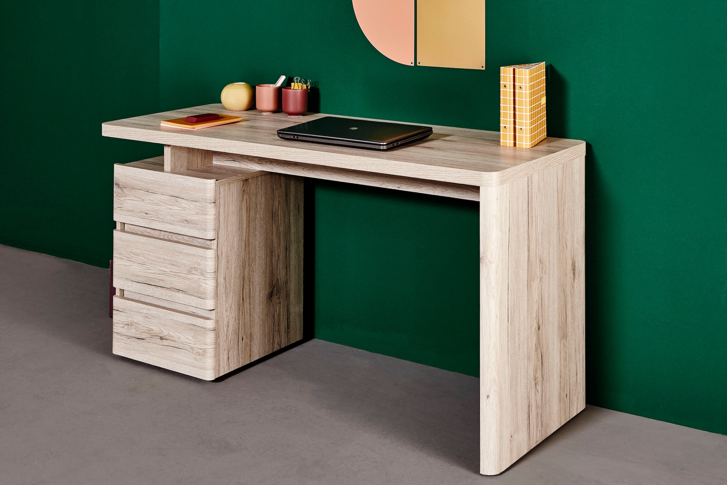 Jahnke Schreibtisch »CU-LIBRE C 240« wechselseitig montierbar
