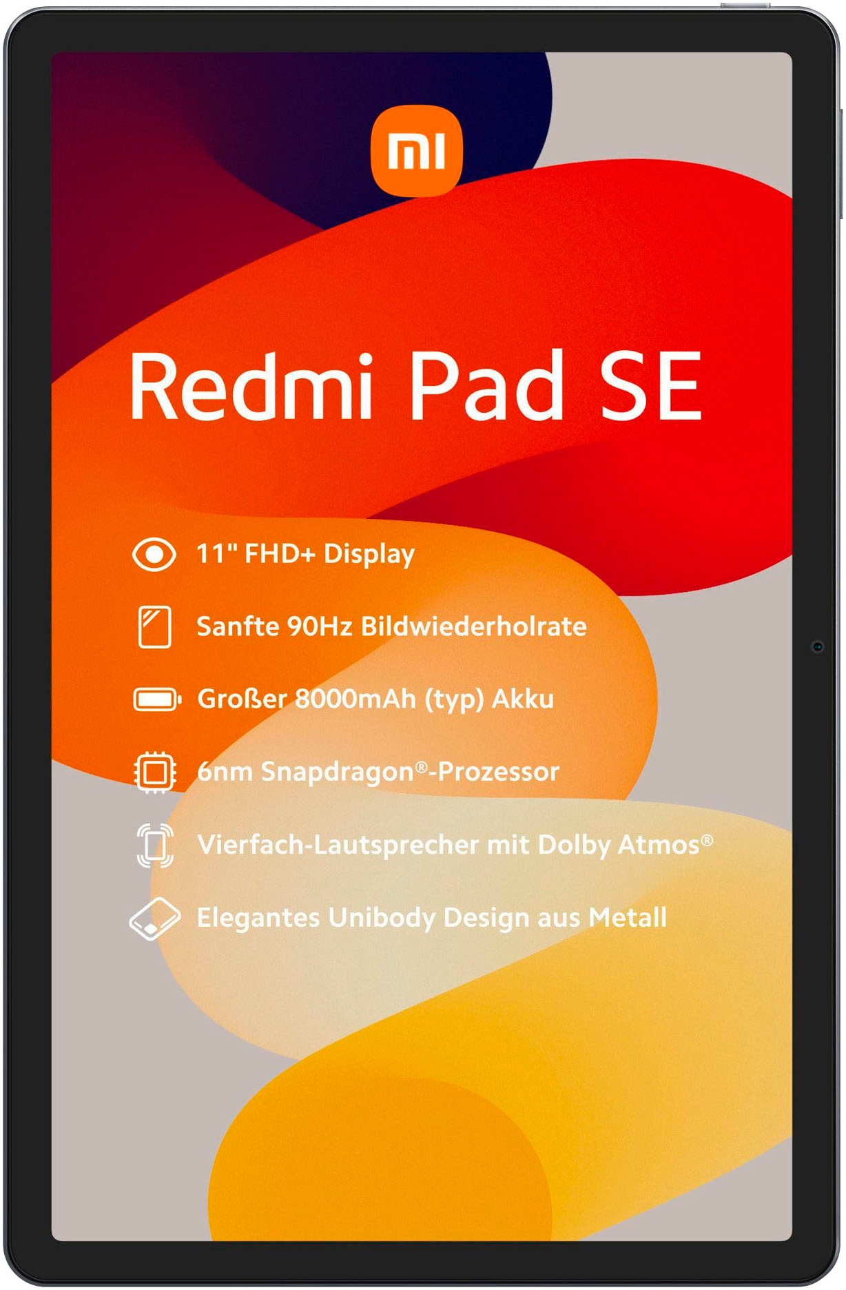 Xiaomi Tablet »Redmi Pad SE 4+128GB«, (27,94 cm / 11 Zoll), Android, Full HD+,)