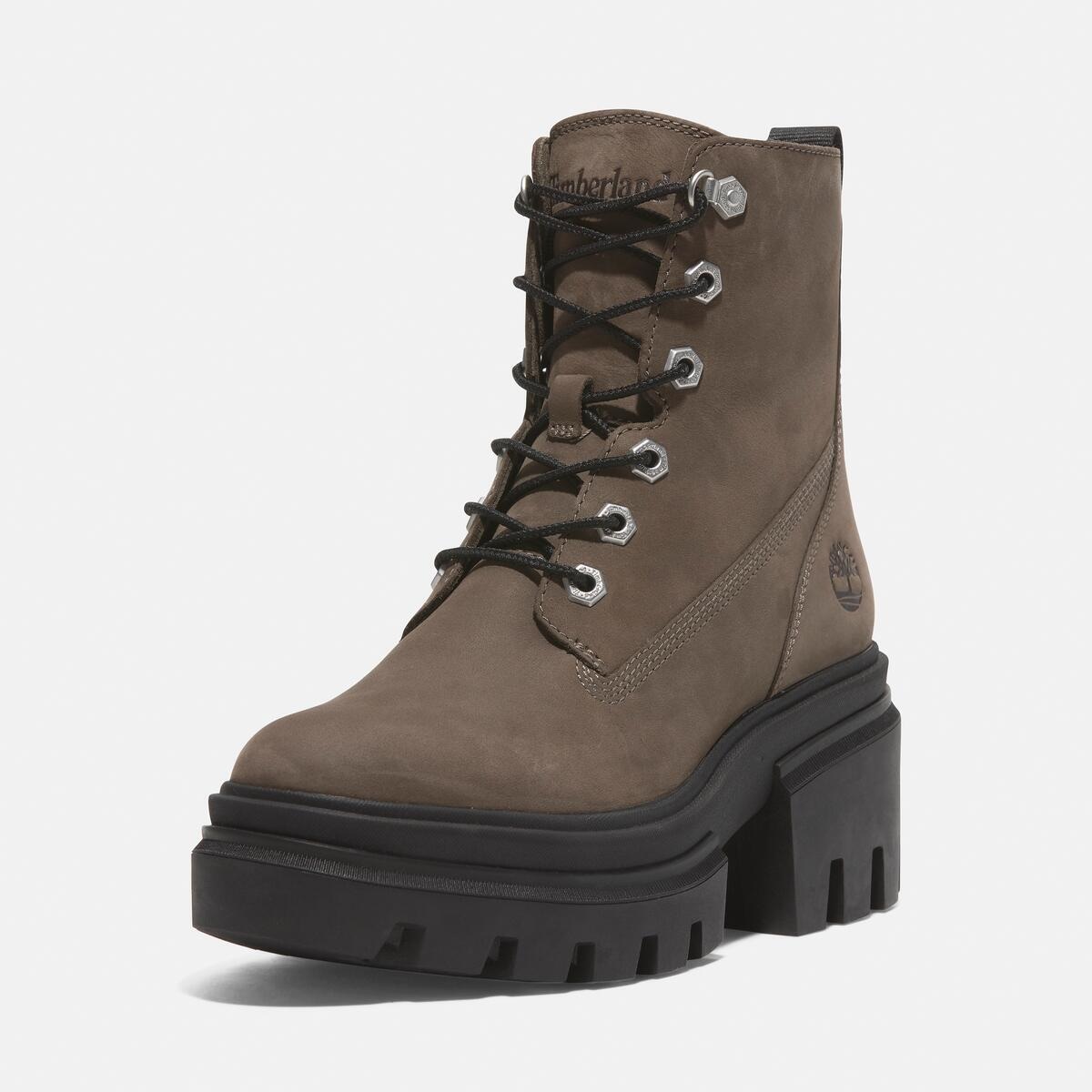 Timberland Schnürstiefelette »EVERLEIGH MID LACE UP BOOT«, Winterschuhe, Winterstiefel, Schnürboots, Winterboots