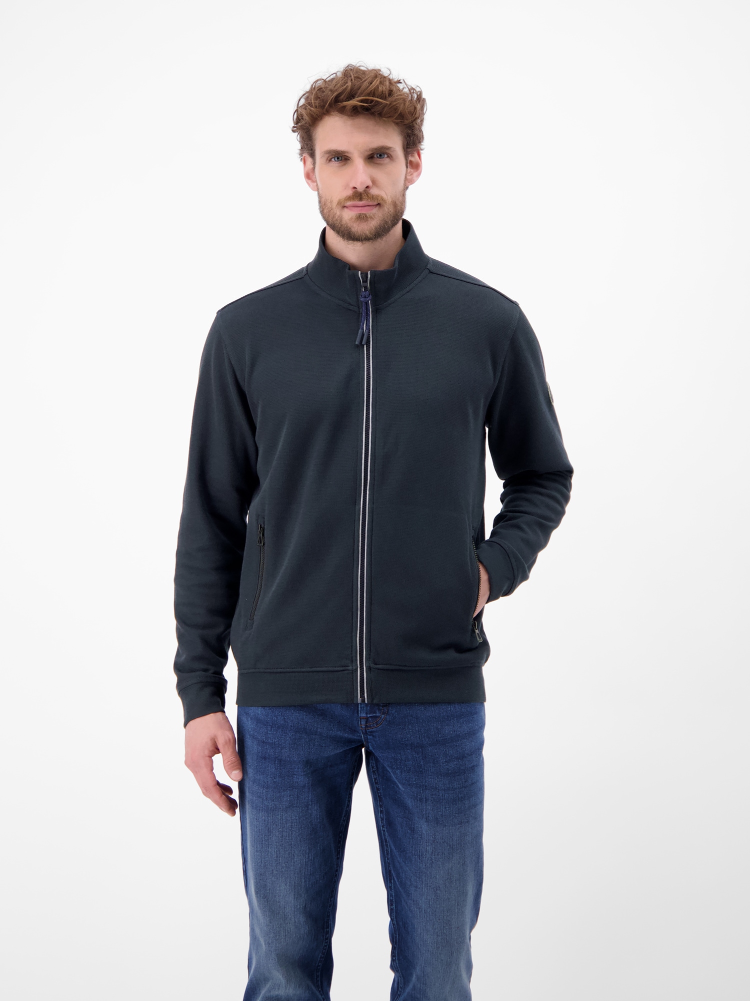 Image of LERROS Sweatjacke "Basic Sweatjacke FOR EVERY DAY"