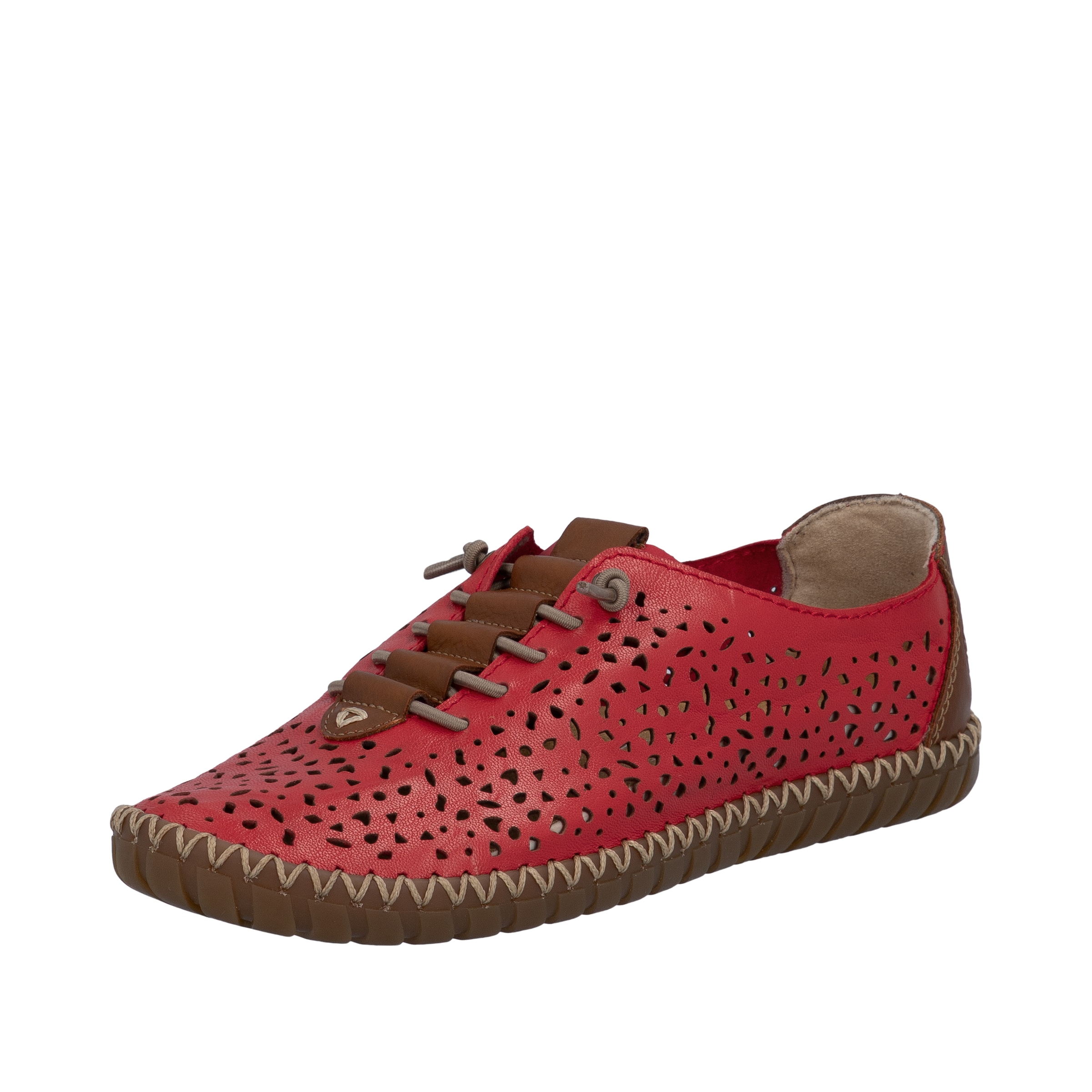 Image of Rieker Slipper Schlupfschuh, Halbschuh, Barfussschuh mit Perforation