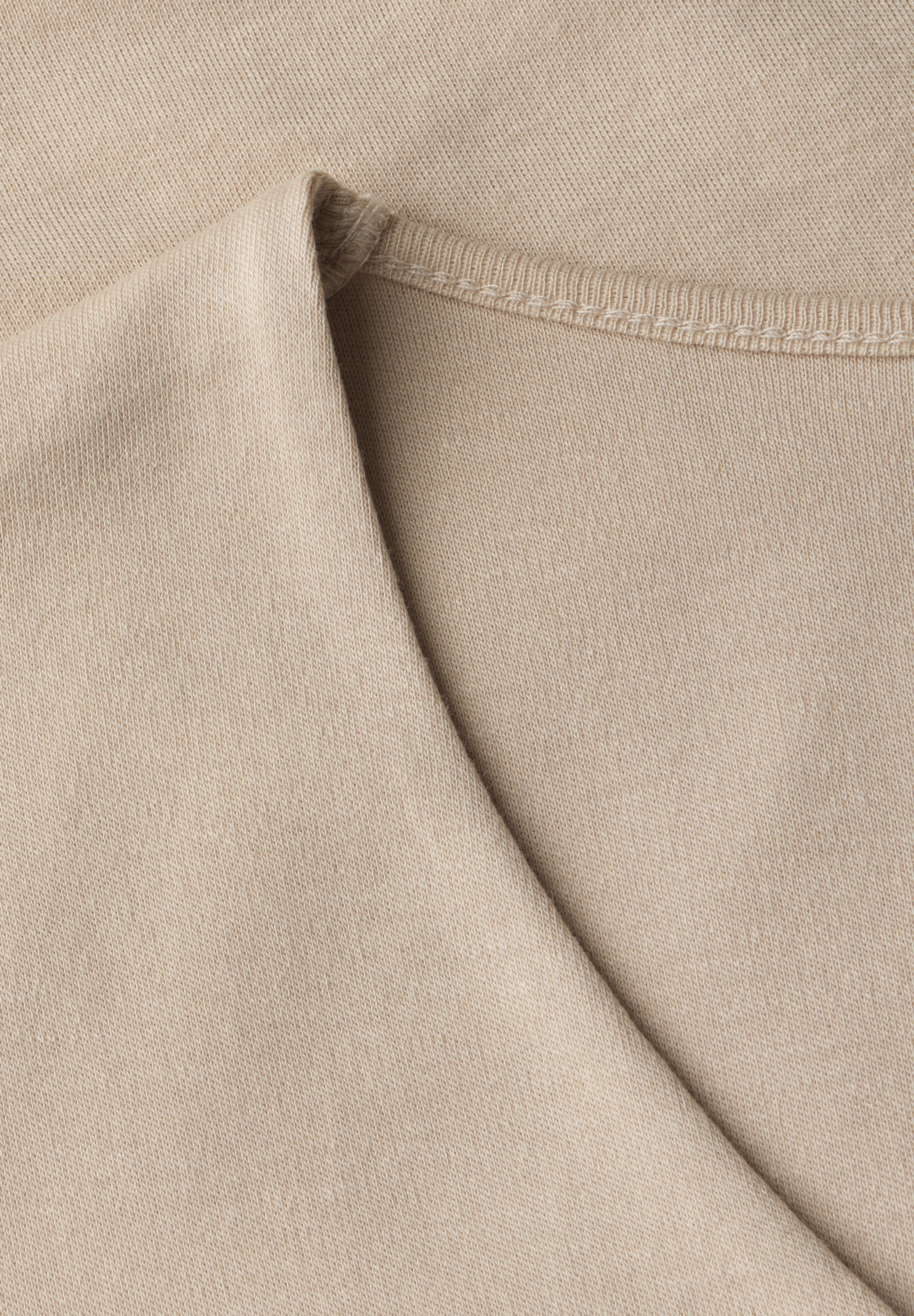 STREET ONE Kurzarmshirt »Style Palmira«, mit tiefem Rundhalsausschnitt