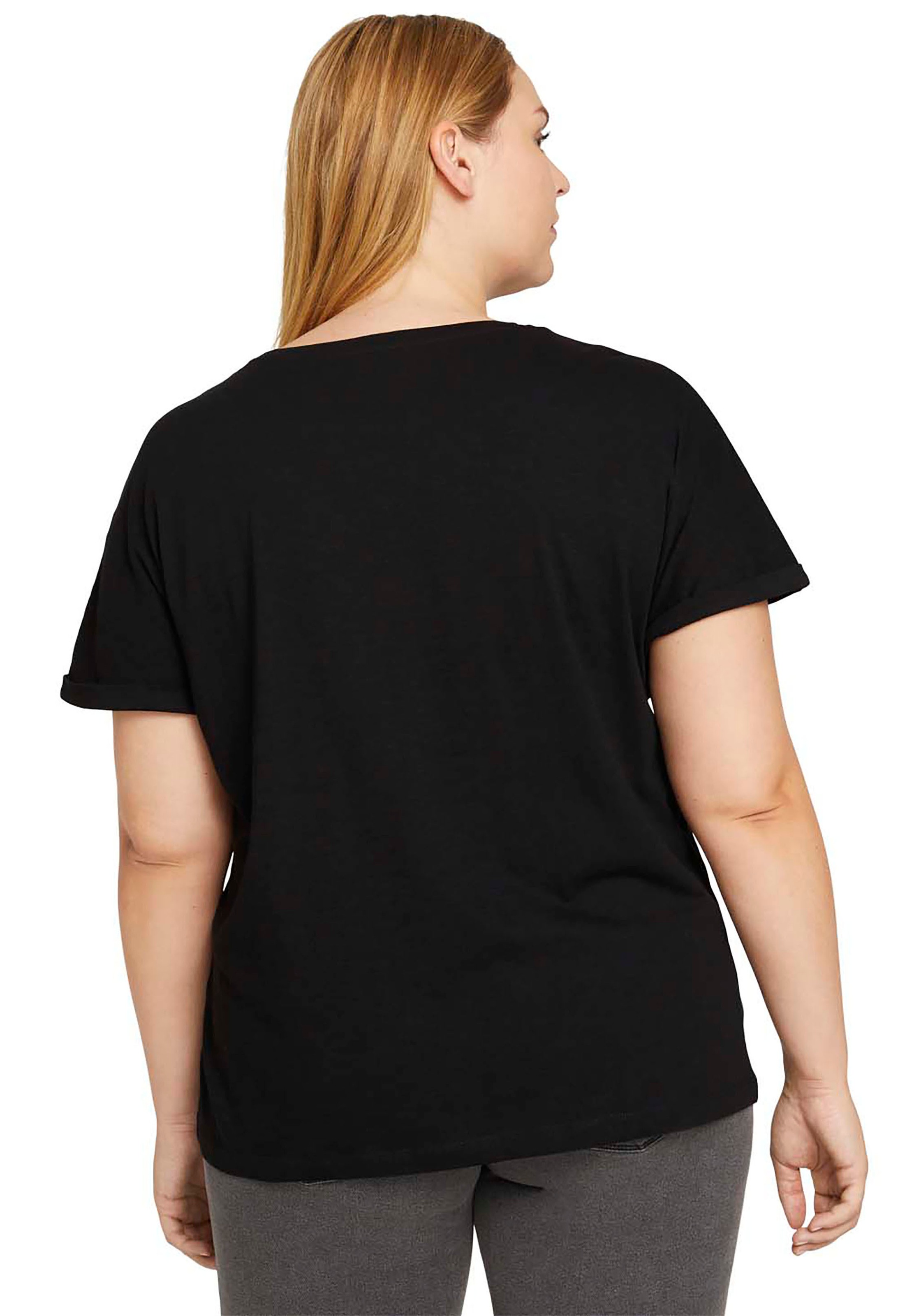 versandkostenfrei Stickerei TOM T-Shirt, mit kleiner kaufen TAILOR PLUS ♕