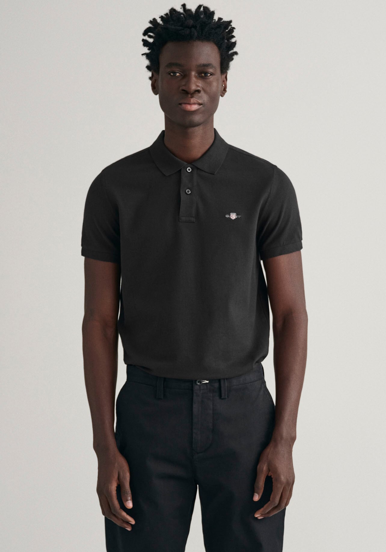 Gant Poloshirt »SLIM ORIGINAL PIQUE SS RUGGER«, mit Logostickerei auf der Brust