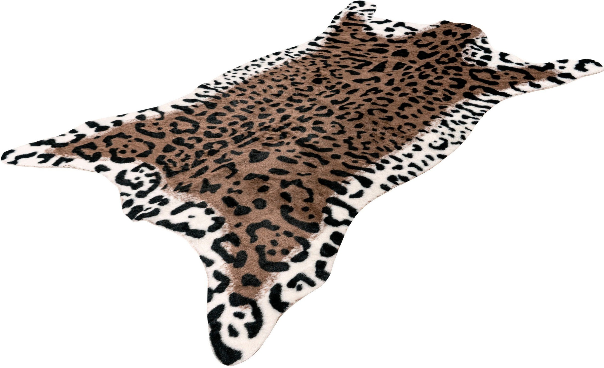 Image of calo-deluxe Teppich »Amun 303«, fellförmig, 19 mm Höhe, Kunstfell, Wohnzimmer bei Ackermann Versand Schweiz