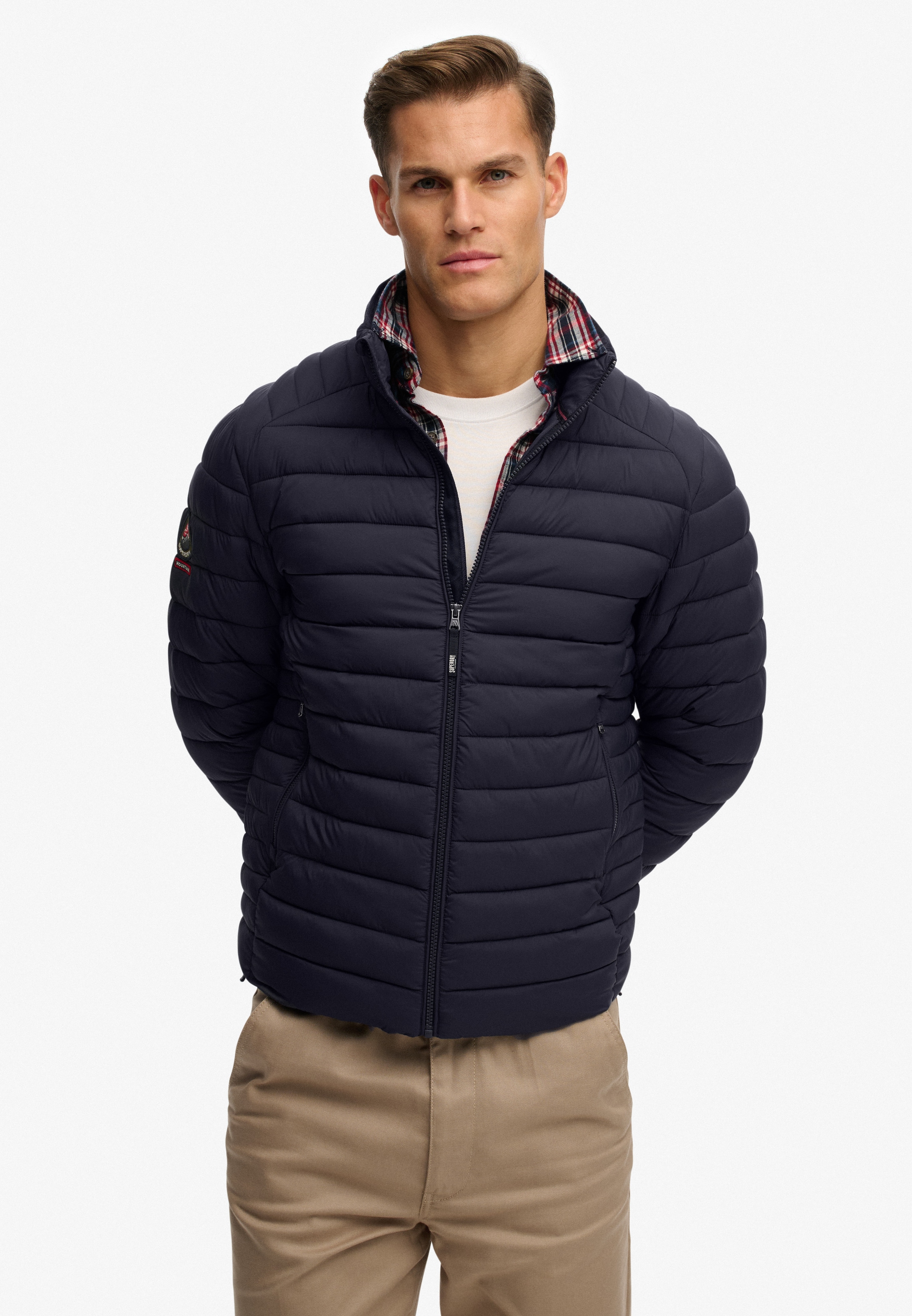 Superdry Steppjacke »FUJI LITE PADDED JACKET« ohne Kapuze