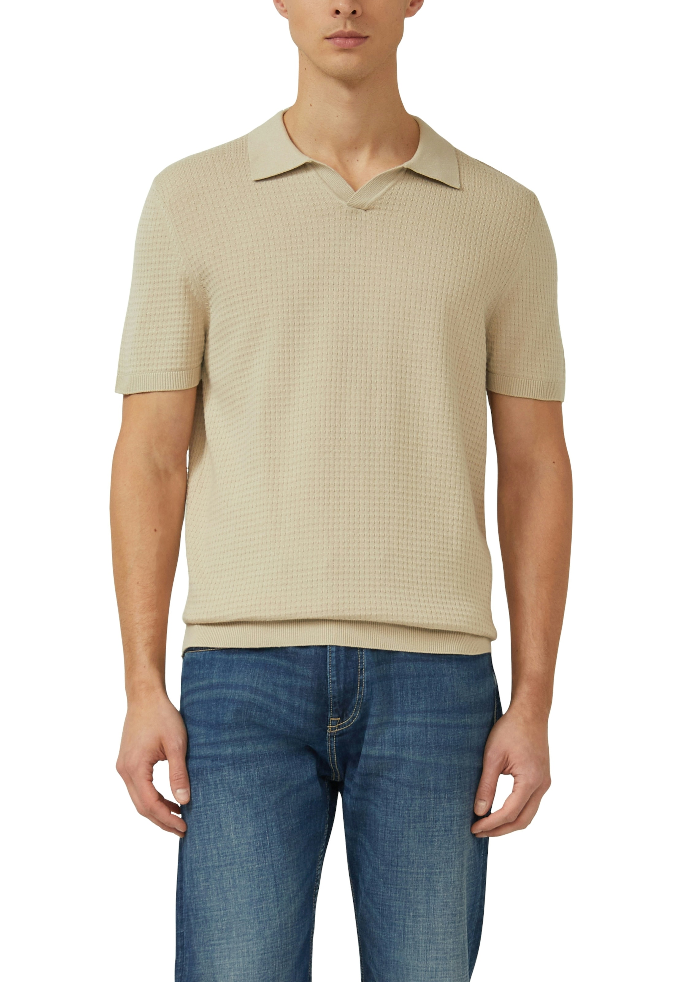 Image of s.Oliver Poloshirt mit Rippbündchen