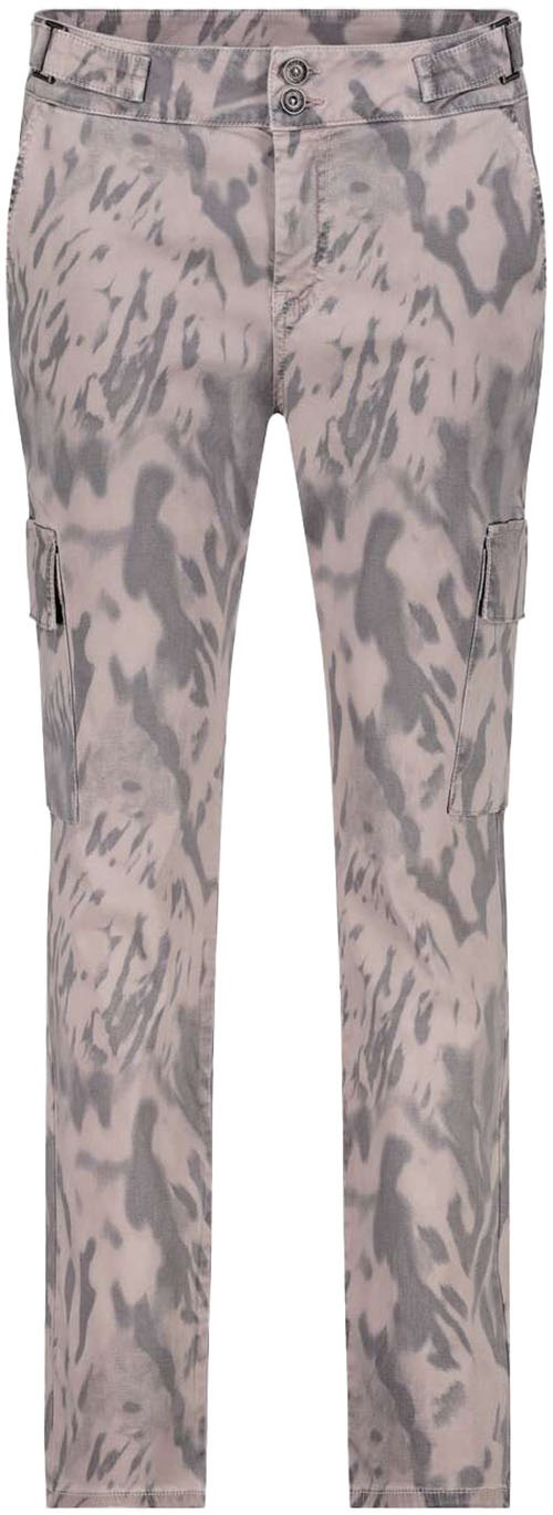 Monari Cargohose, mit Alloverprint
