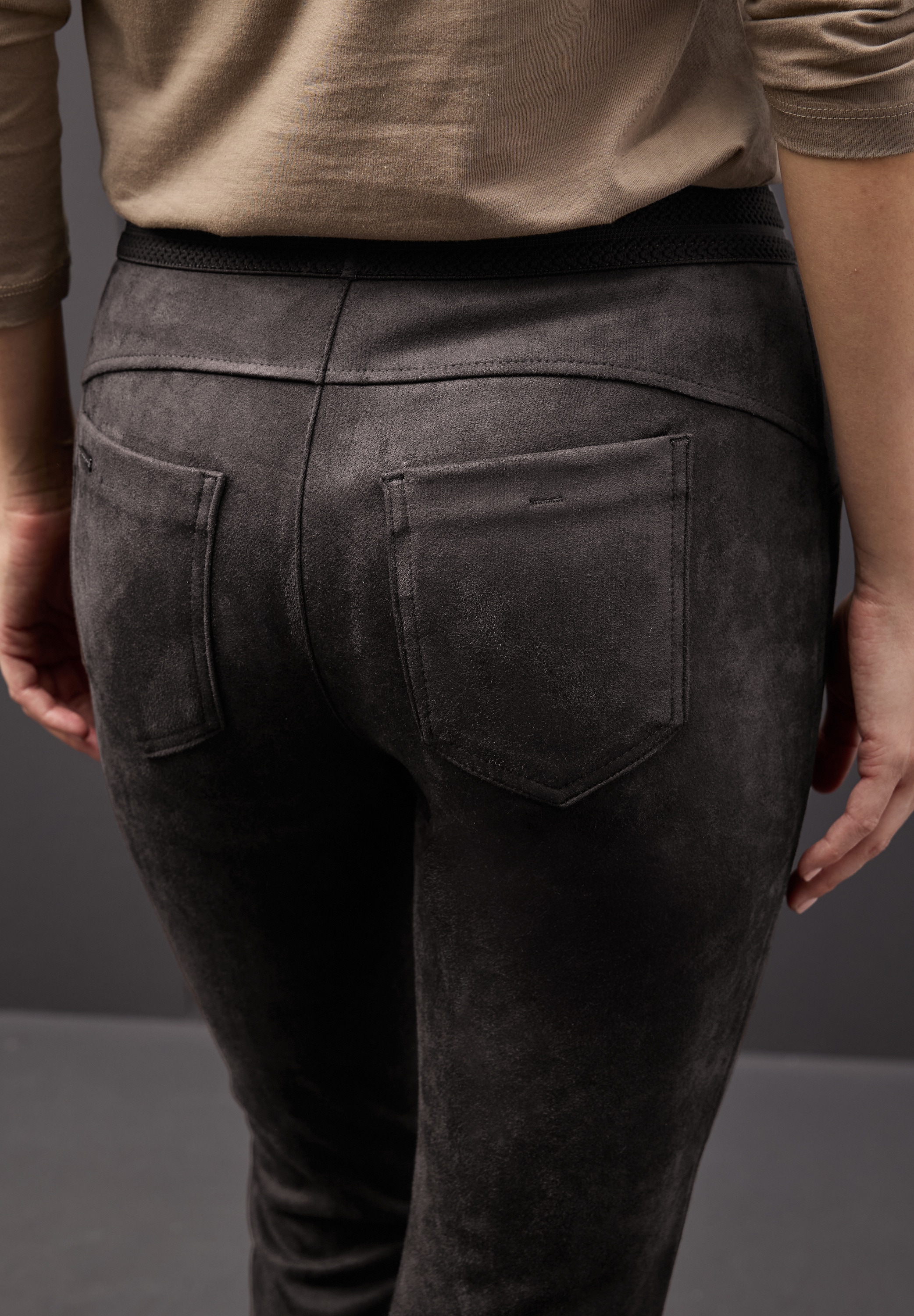 STREET ONE Stoffhose »Style Hope«  mit elastischem Bund