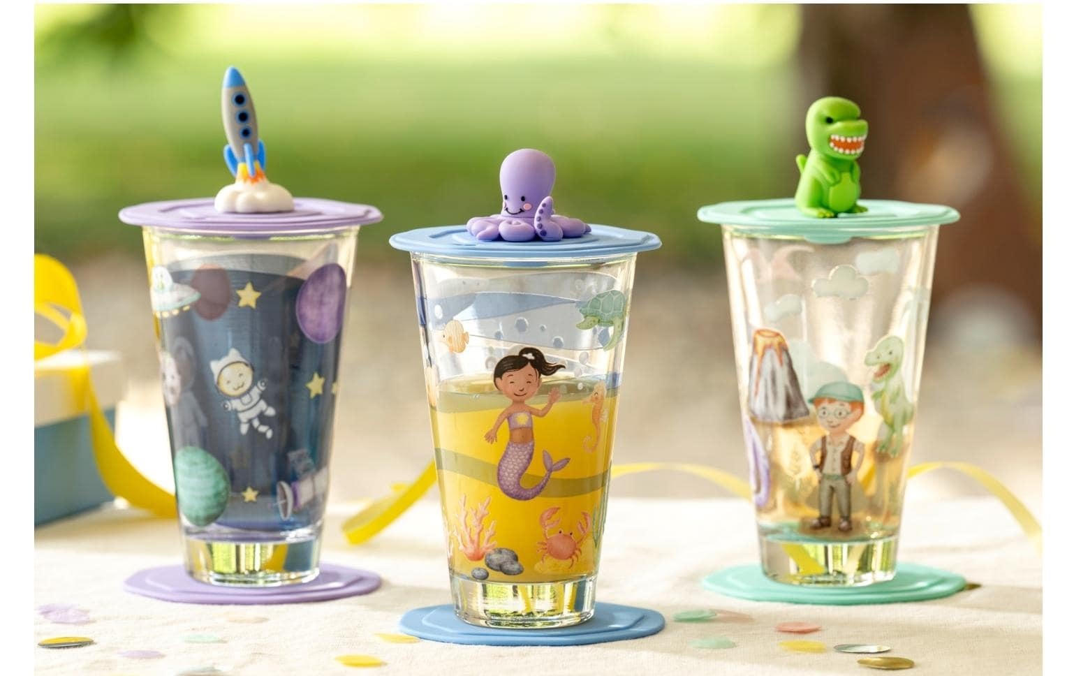 LEONARDO Kinderbecher »Avventura Weltall 300ml«, (6 tlg.)