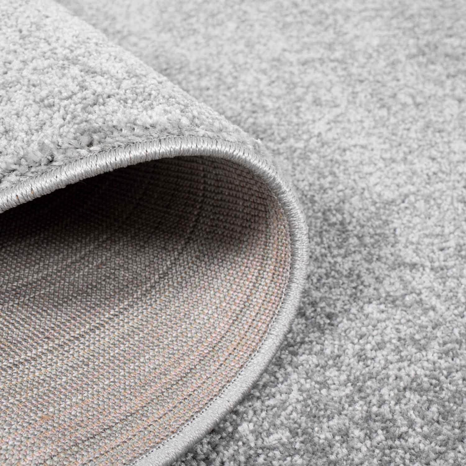 Carpet City Teppich »Moda Soft 2081«, rechteckig, 11 mm Höhe, Kurzflor, Uni-Farben, Weicher Flor