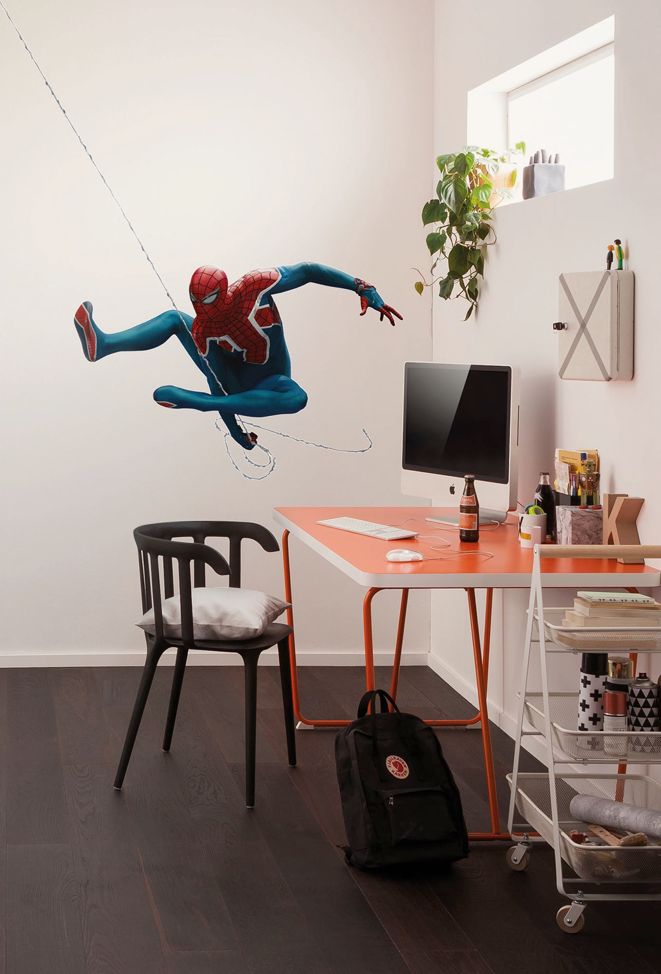 Image of Komar Wandtattoo "Marvel Spider-Man Epic Swinging" 70 x 100 cm (Breite x Höhe) - Kinderzimmer, Wandsticker