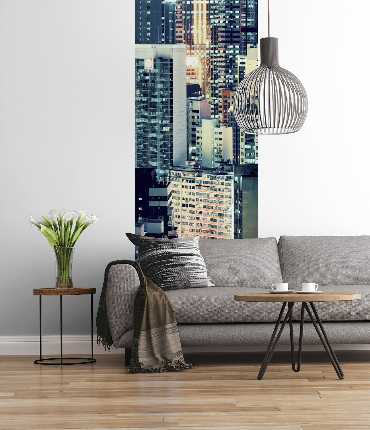 Image of Komar Fototapete "Vlies Fototapete - Skyline - Grösse 100 x 280 cm" Motiv bedruckt glatt