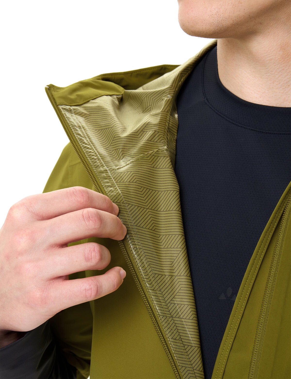 VAUDE Veste d'extérieur »MEN'S NEYLAND 2.5L JACKET« mit Kapuze sportlicher Stil, mit Kapuze, wasserdicht