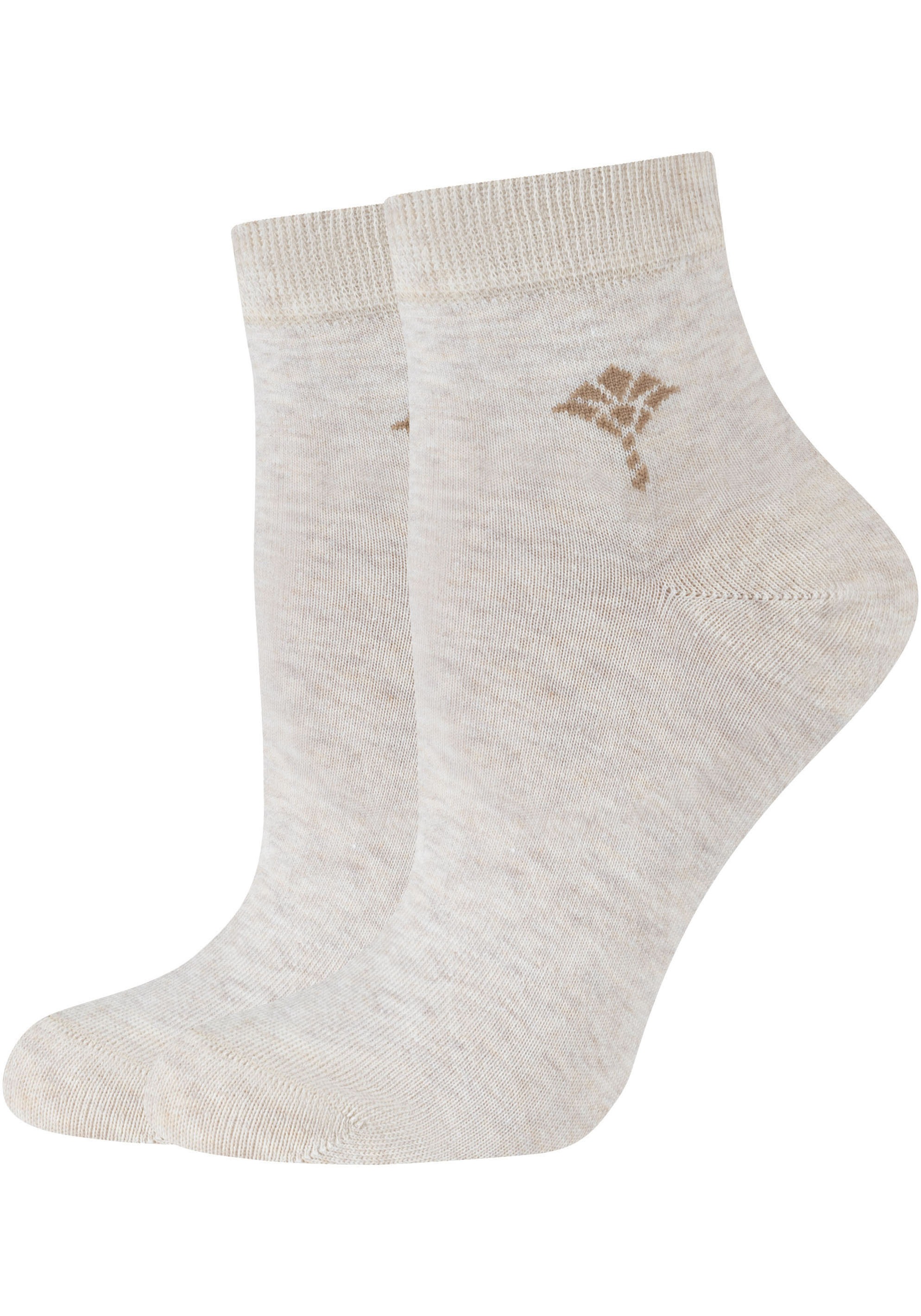 JOOP! Chaussettes courtes »for your daily glam« 4 cuis tlg. mit weichem Fussbett