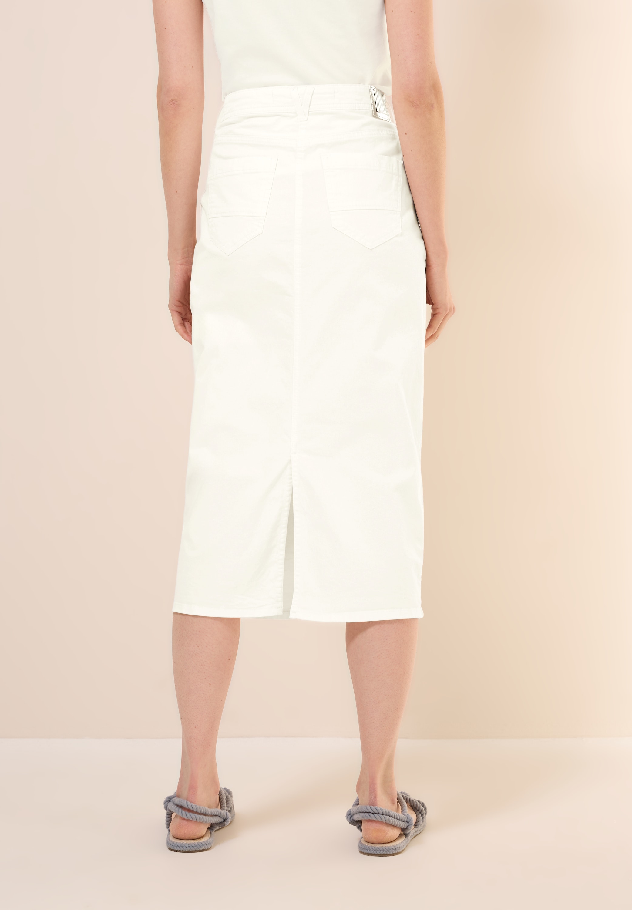 Cecil Jeansrock, im Denim-Look