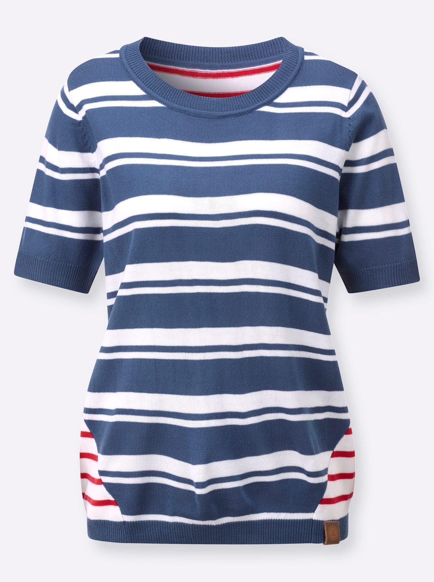 Casual Looks Pull à manches courtes »Kurzarm-Pullover«