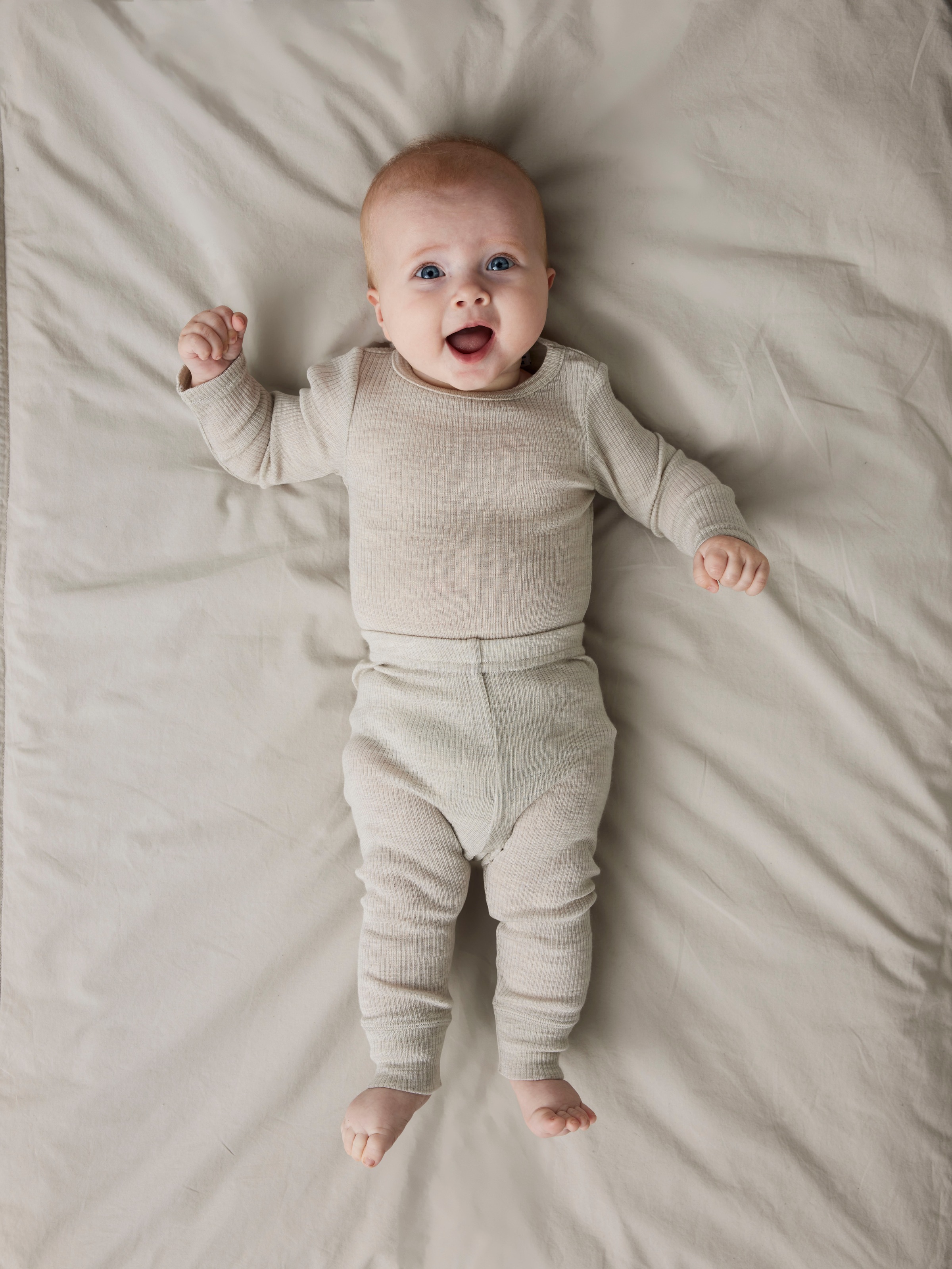 Image of Name It Leggings "NBNWAX WOOL RIB LEGGING NOOS" weich und wärmend aus reiner Merinowolle