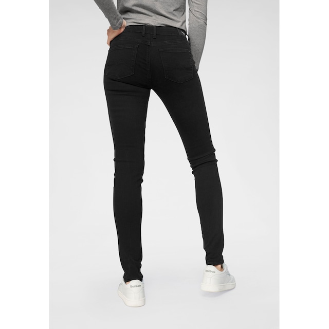 ♕ Pepe Jeans Skinny-fit-Jeans »SOHO«, im 5-Pocket-Stil mit 1-Knopf Bund und  Stretch-Anteil versandkostenfrei auf