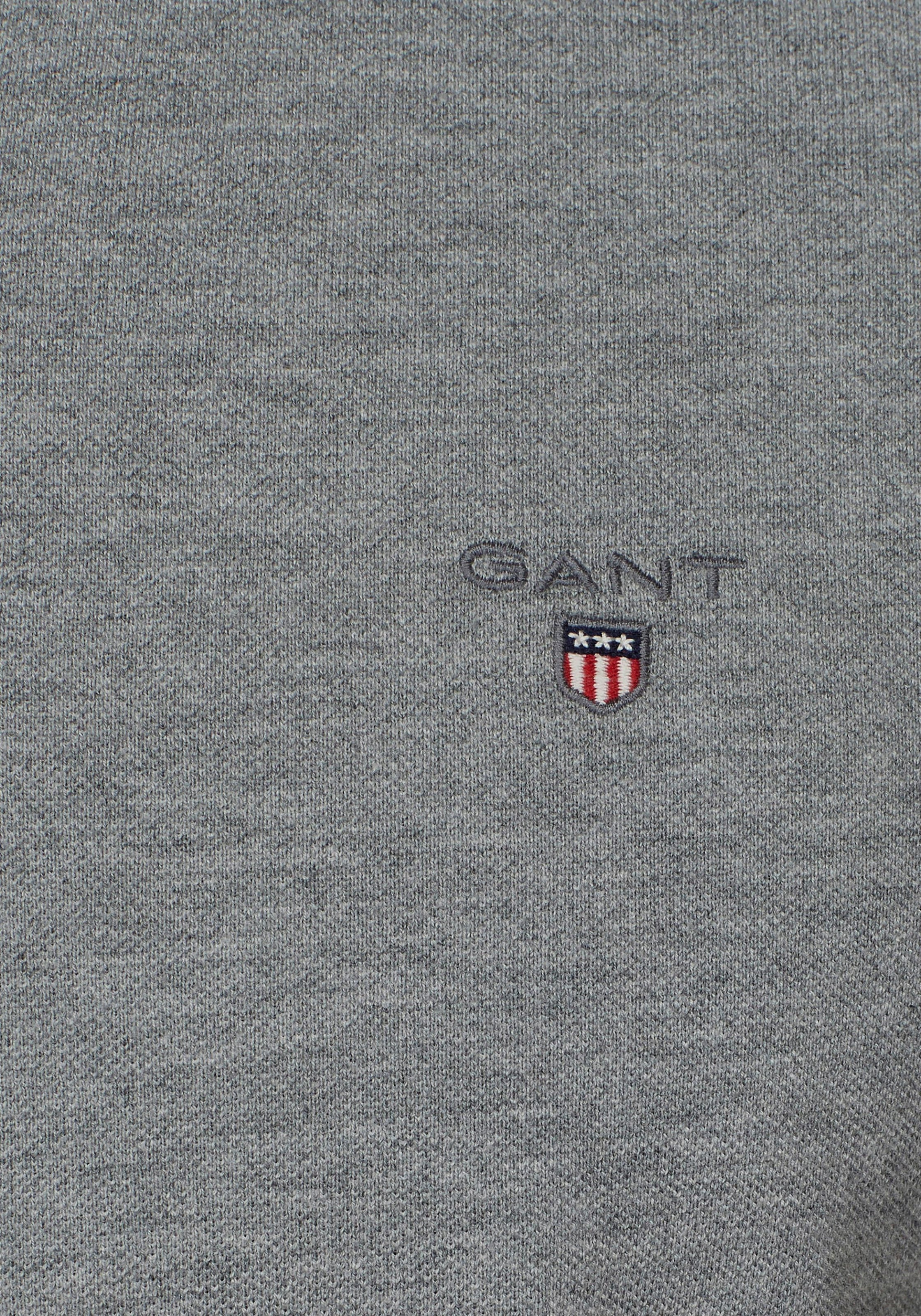 Gant Poloshirt »ORIGINAL PIQUE SS RUGGER«, mit Flachstrickkragen