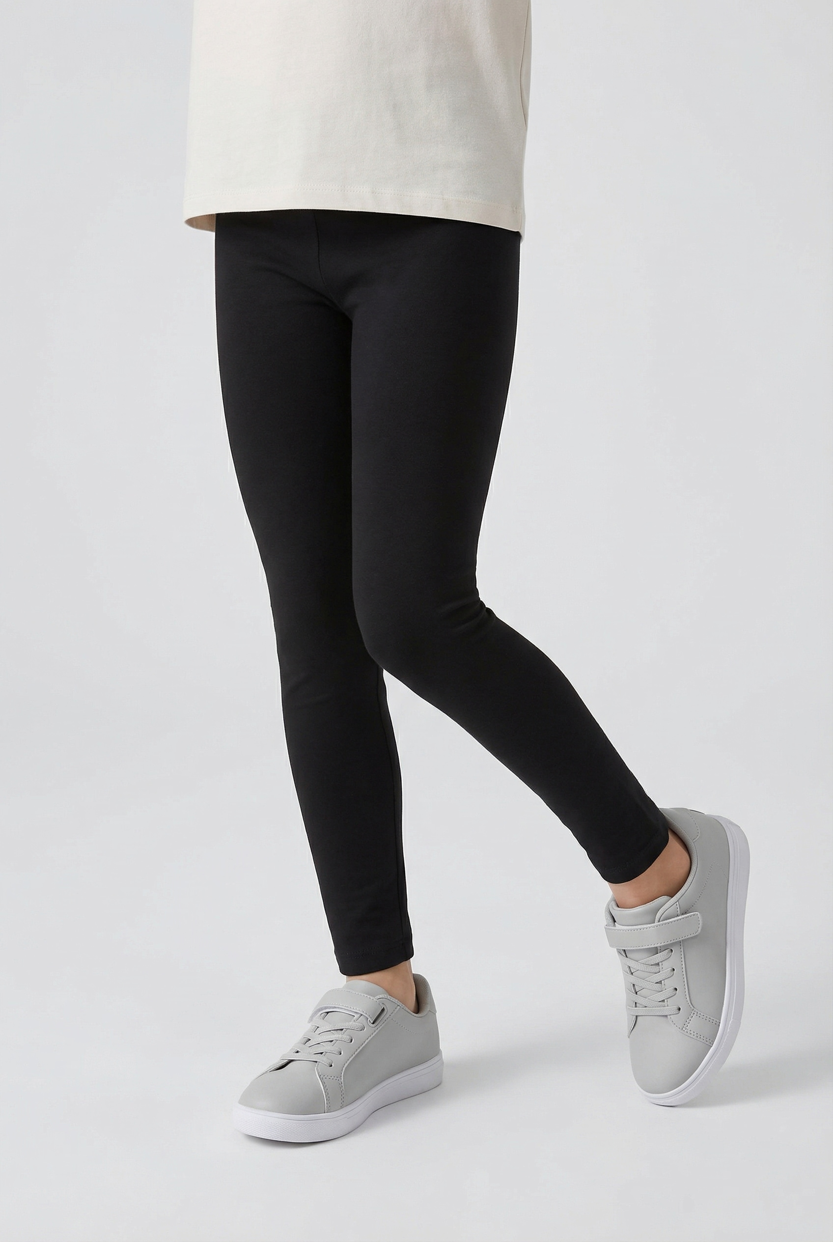 Name It Leggings »NKFVIVIAN 2P LEGGING L NOOS«  unifarben, casual, sehr schmal, Baumwollmischung, Jersey