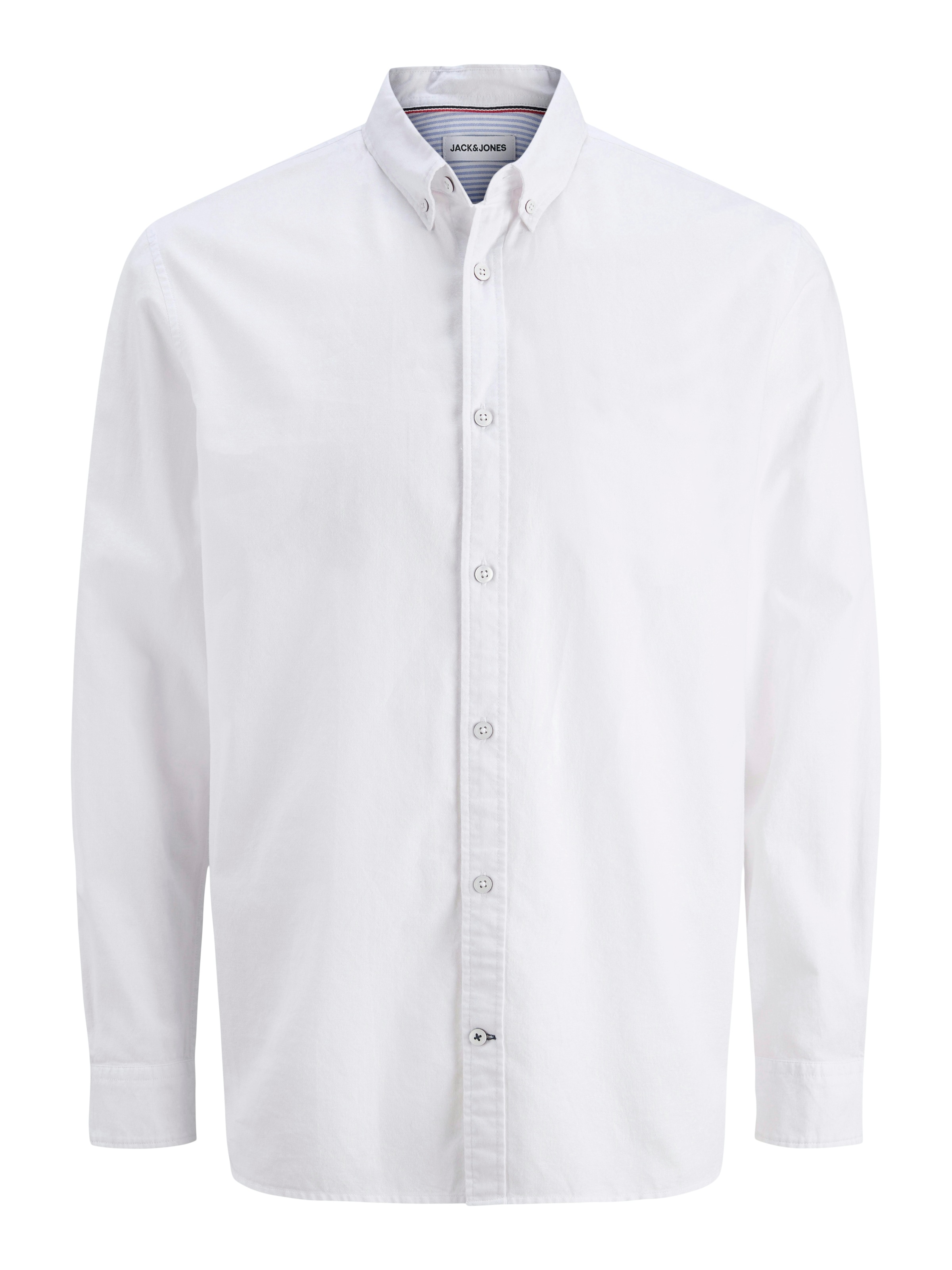Jack & Jones Langarmhemd »JJOXFORD DETAIL SHIRT LS 2 PACK MP«, (Packung, 2 tlg.)