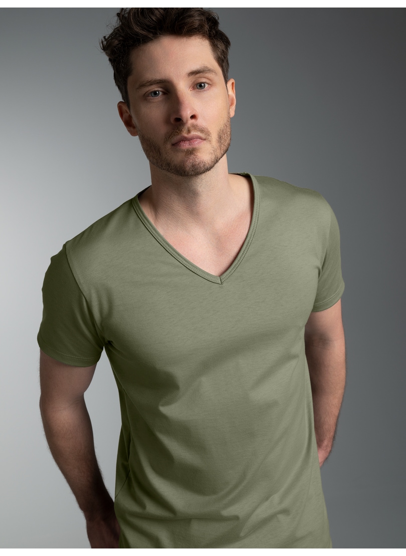 Image of Trigema T-Shirt "TRIGEMA V-Shirt Slim Fit" 1