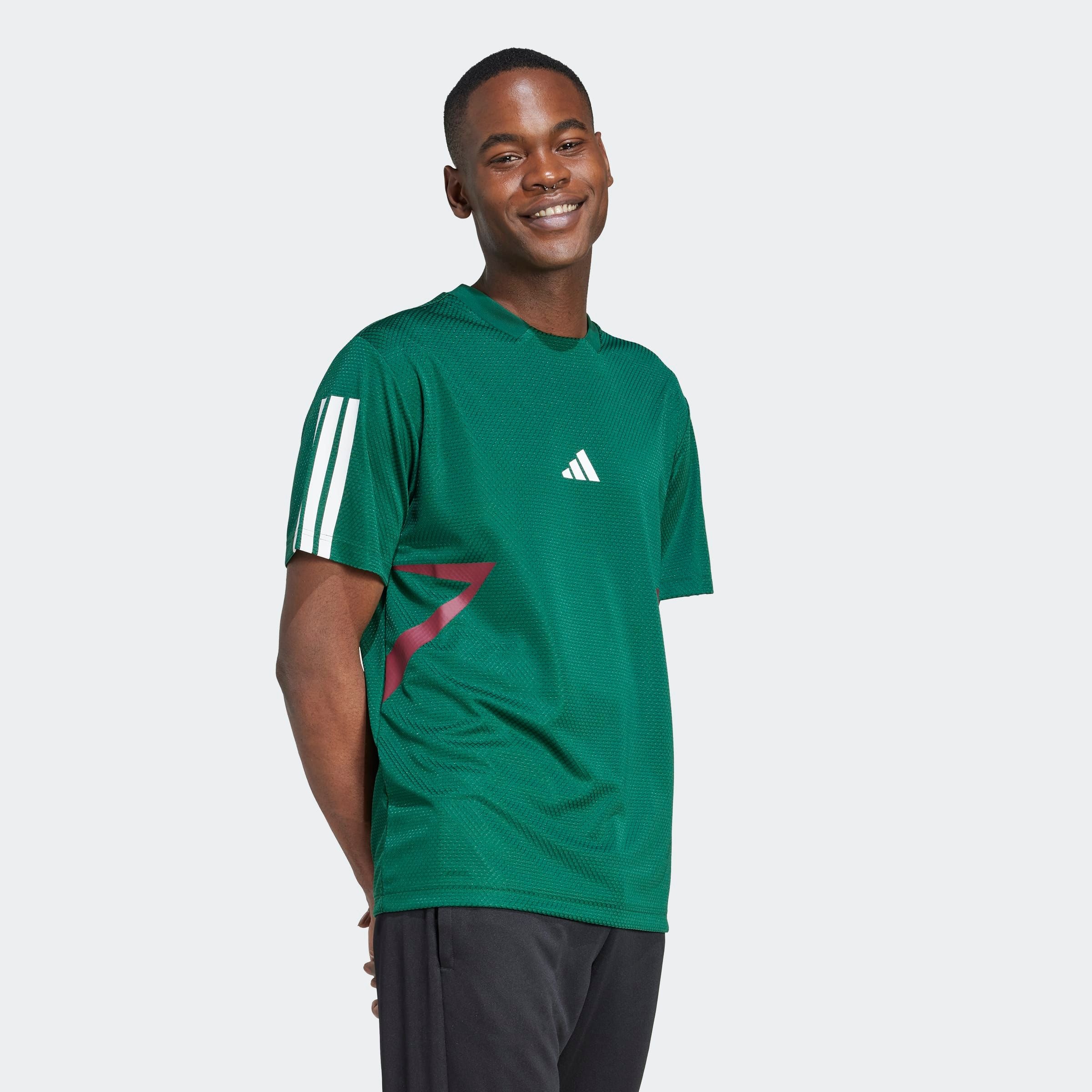 Image of adidas Sportswear T-Shirt "HOUSE OF TIRO COLORBLOCK" ohne Verschluss, Rundhalsausschnitt, aus Polyester