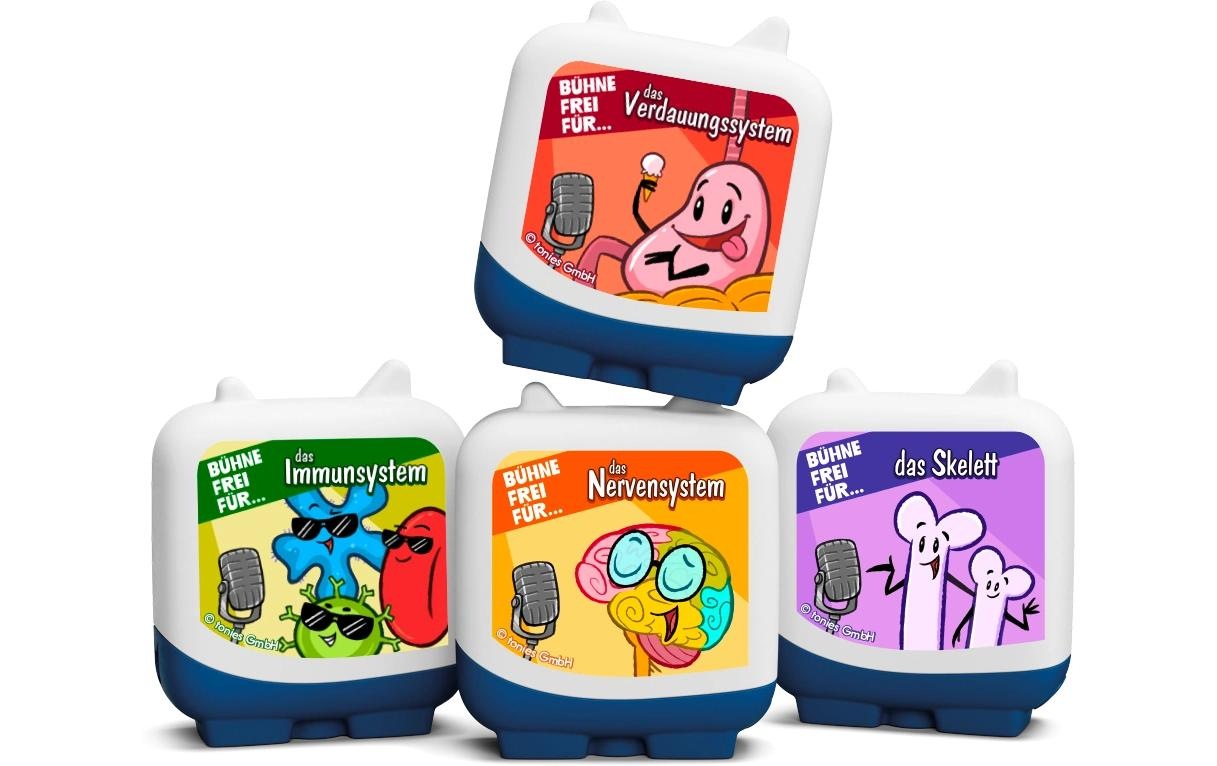 Image of tonies Hörspielfigur "Clever Tonie Bühne frei für, 4er Set"