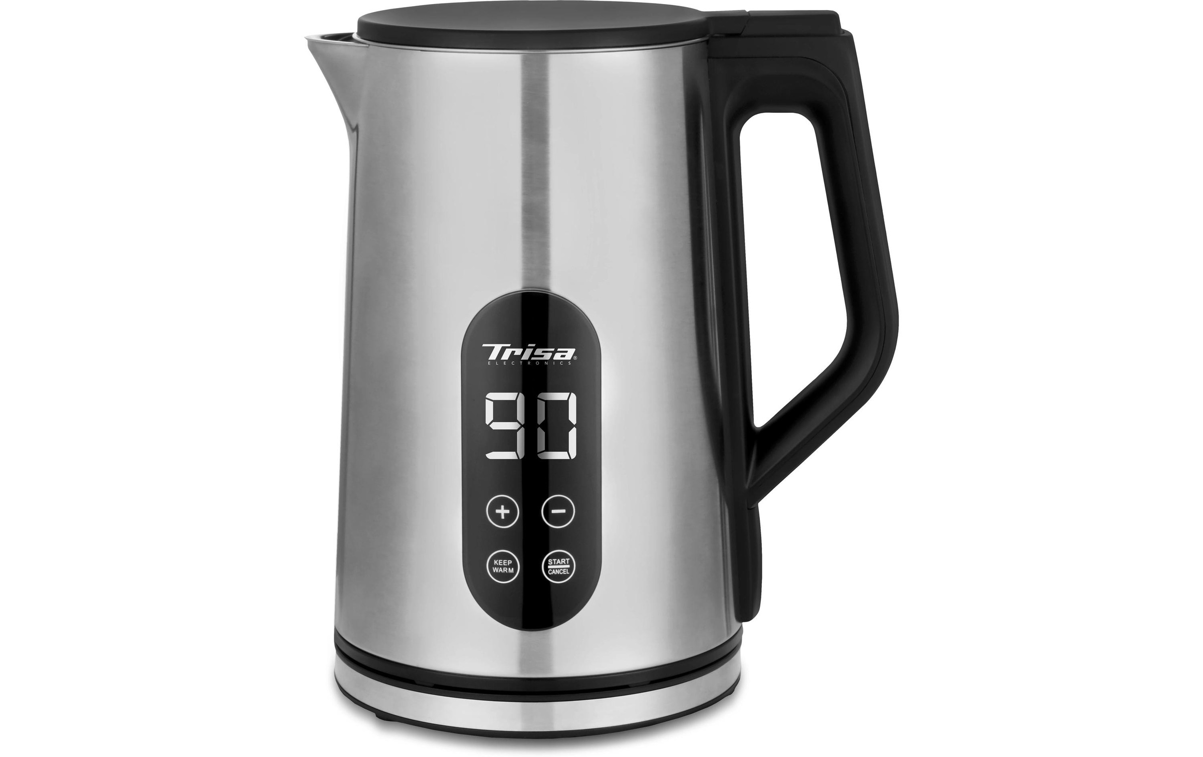 Trisa Wasserkocher »Digital Boil 45474 l, Silber«, 1,7 l, 2200 W