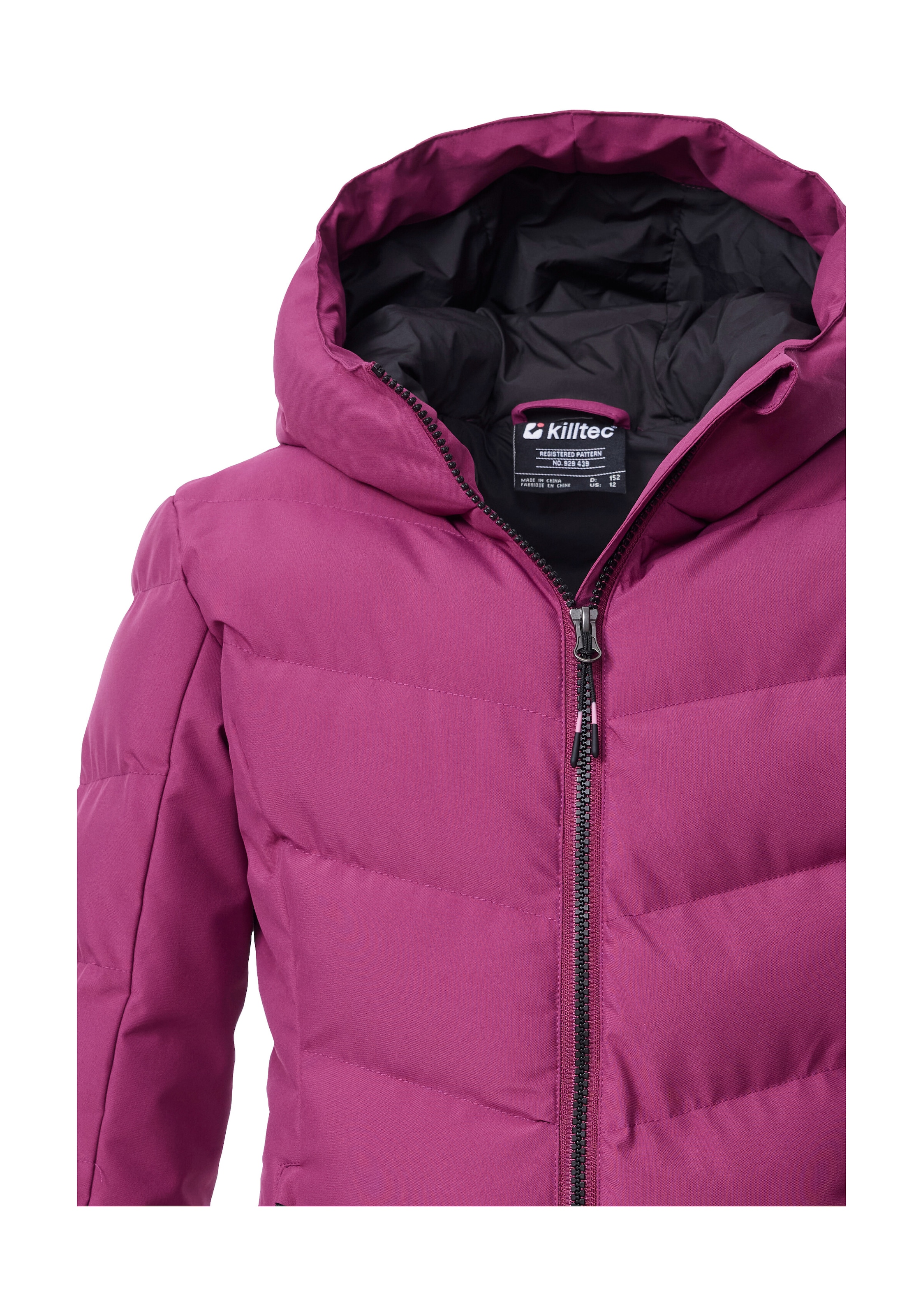 Killtec Veste matelassée »KOW 220 GRLS QLTD JCKT« Winddichte, wasserabweisende Kinderjacke mit verstellbaren Bündchen