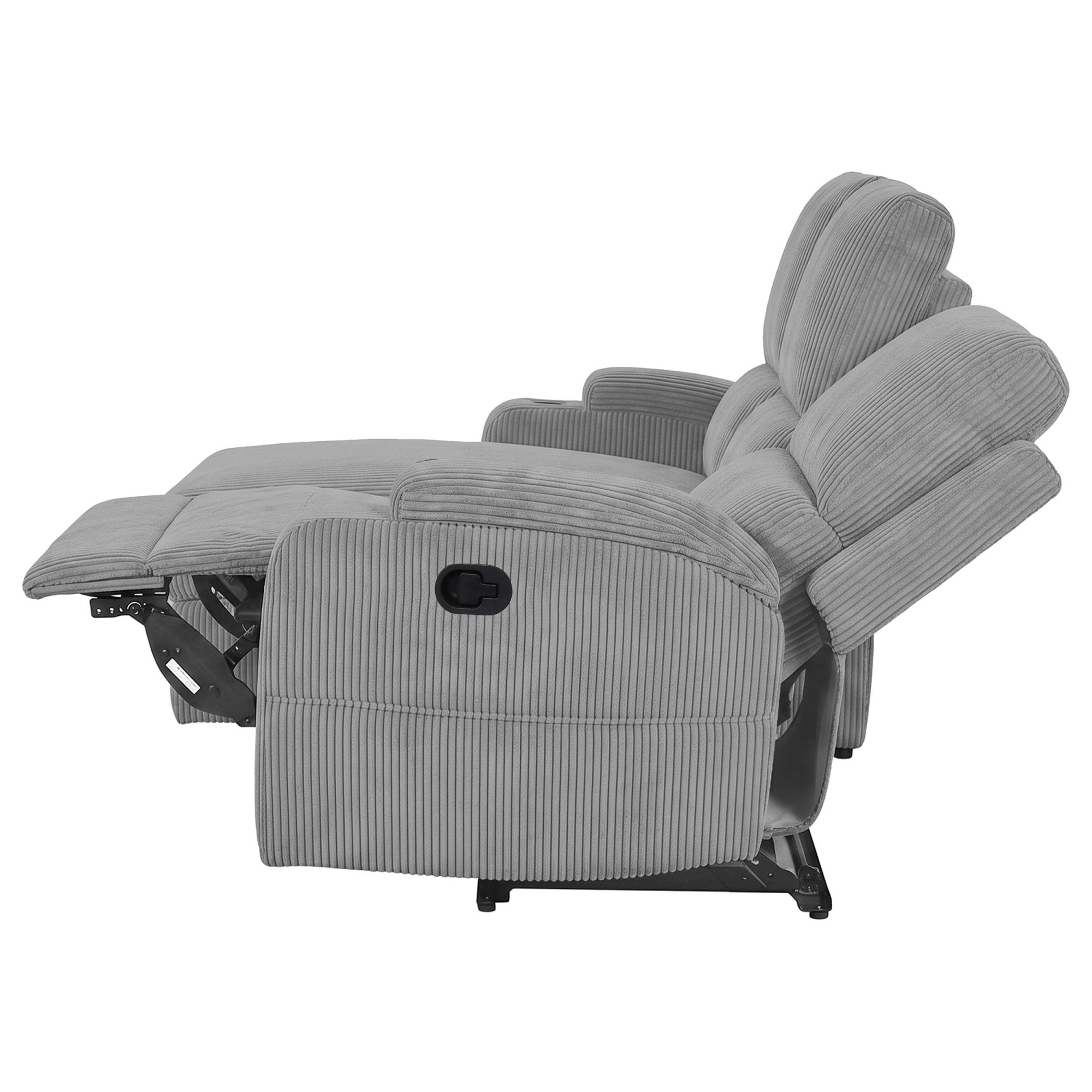 GOODproduct Ecksofa »NAPORI Cord, Multimediasofa, L-Form« man. oder elektr. Relaxfuntion, USB-A bei elektr. Variante, Staukasten