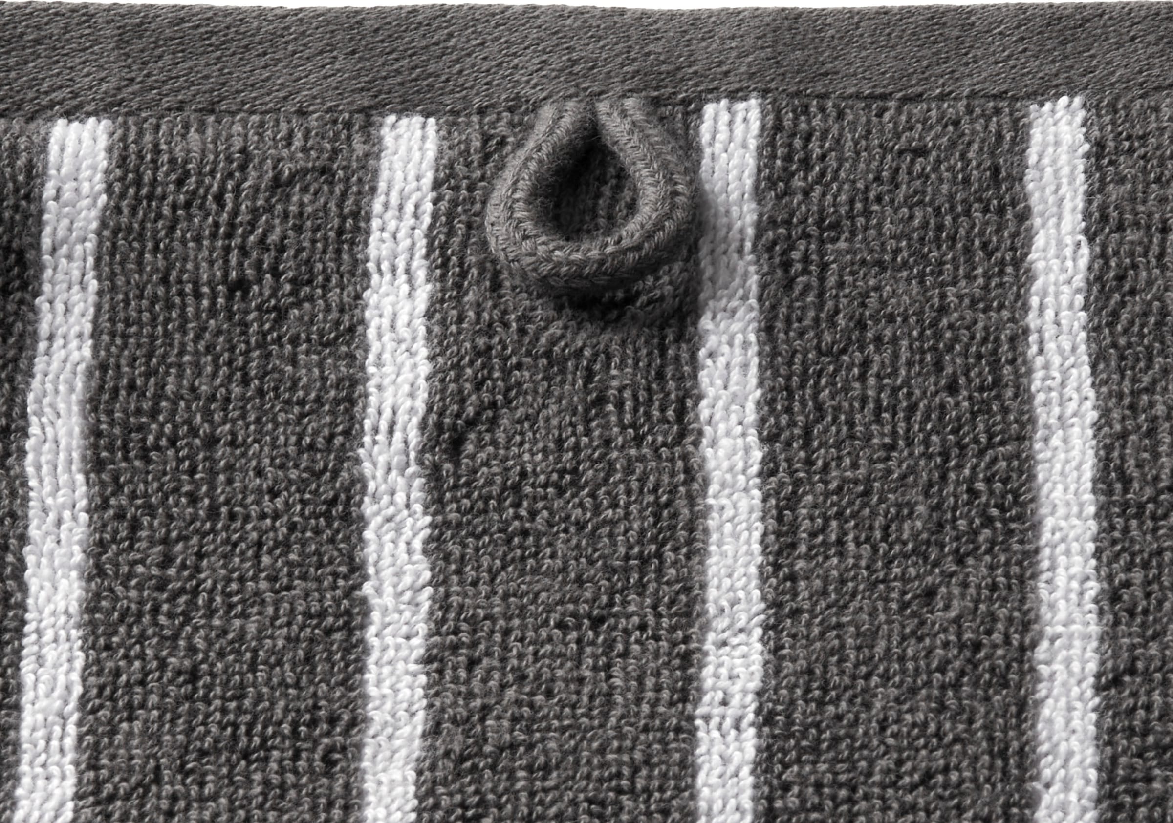 Musterring Gästehandtuch »Needlestripe«, (1 St., Gästehandtuch 30 x 50 cm), hautschmeichelnd, super weich