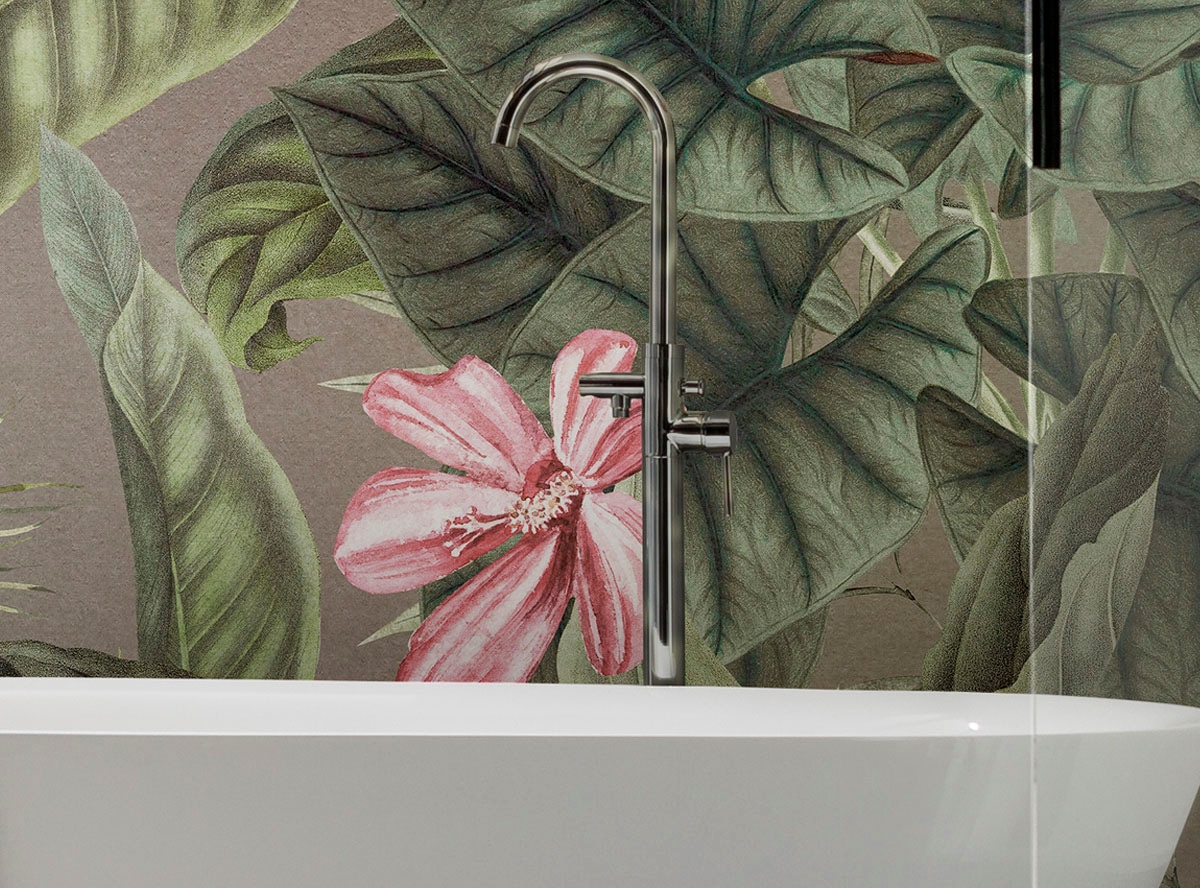 Komar Fototapete »Digitaldruck Vlies - Large Bloomed - Grösse 200 x 250 cm«, bedruckt, Wohnzimmer, Schlafzimmer