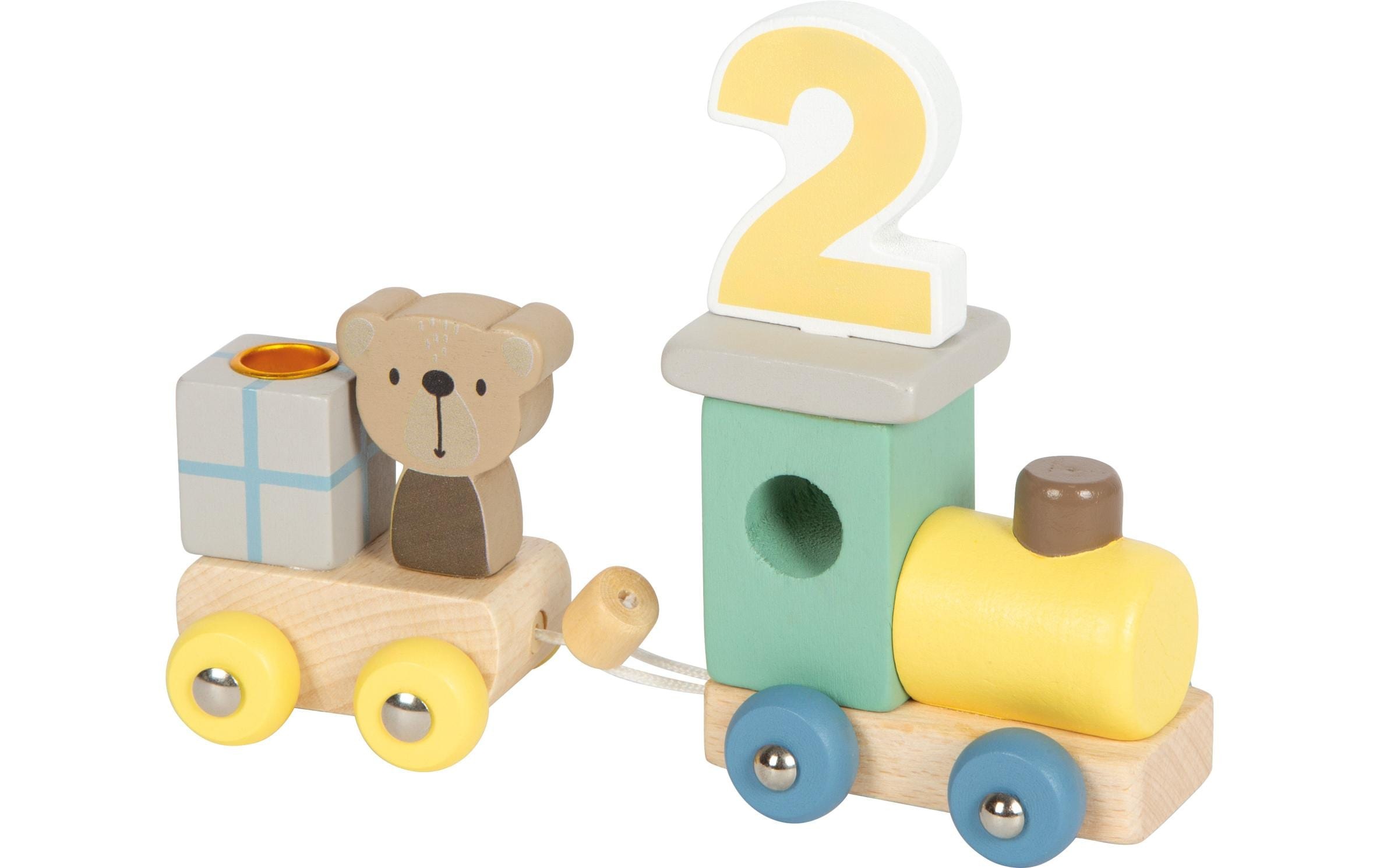 Small Foot Spielzeug-Zug »mit Tieren«, Holzart: Birke, Holzherkunft: China
