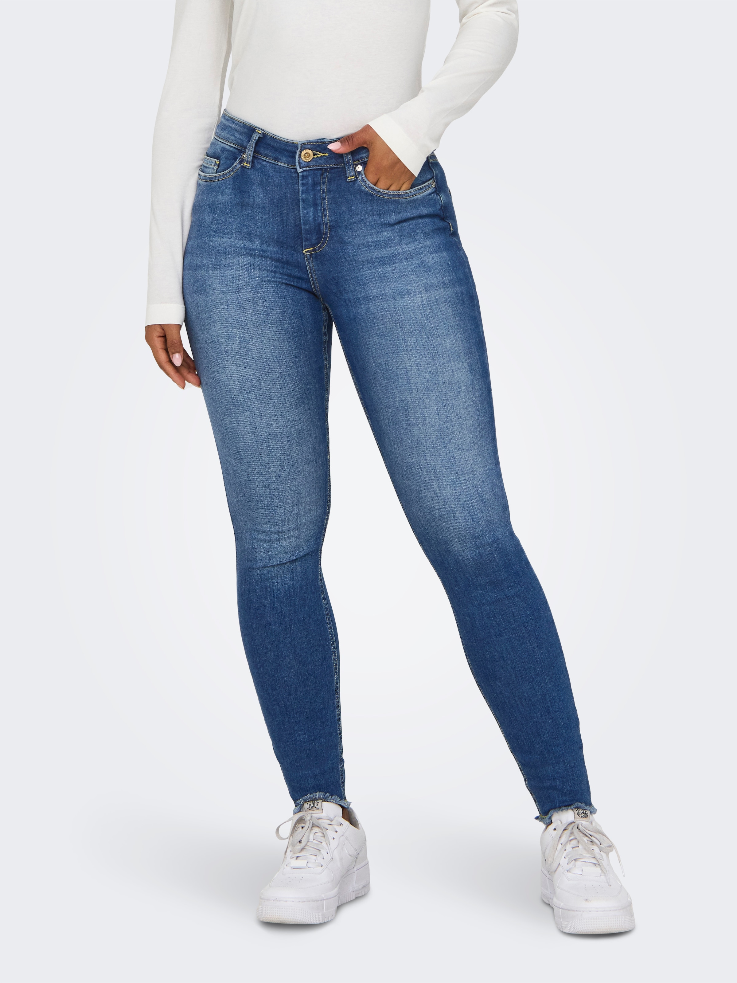 Image of ONLY Ankle-Jeans "ONLBLUSH MID SK ANK RW DNM REA1319 NOOS"