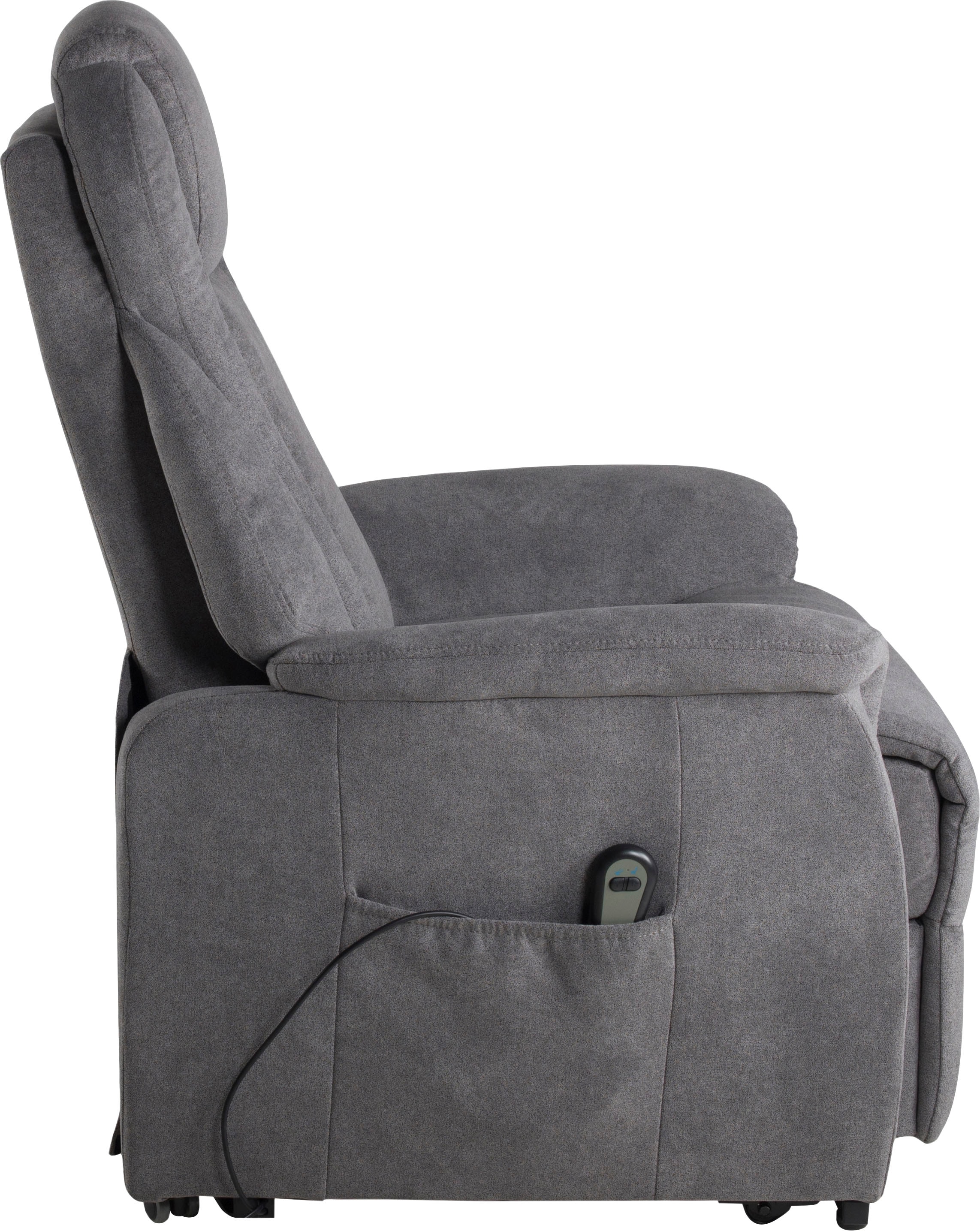 Duo Collection Fauteuil TV »Toronto XXL mit elektrischer Aufstehhilfe und Relaxfunktion« supporte jusqu'à 150kg, ressorts ensachés, suspension sur axes en acier