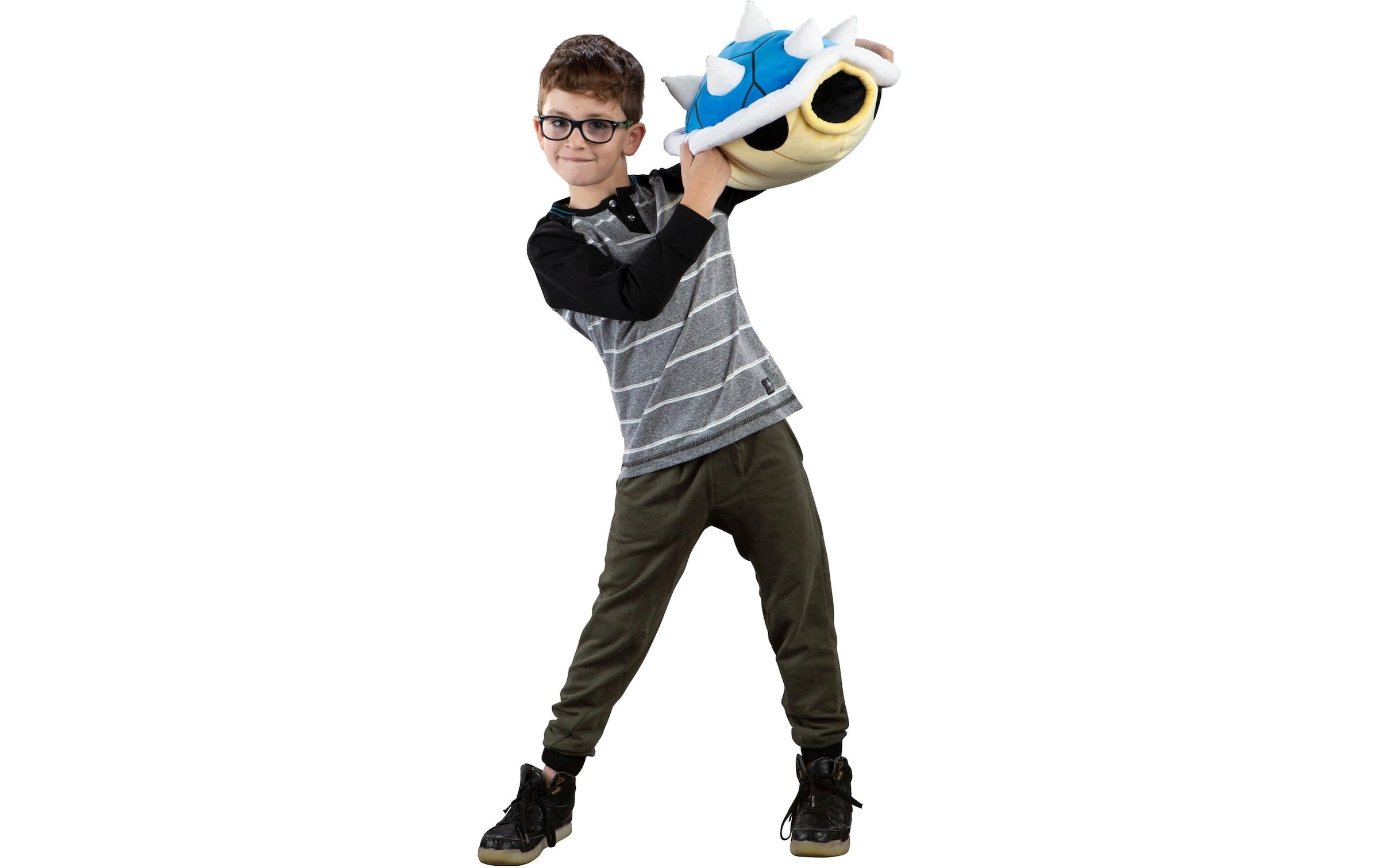 Tomy® Plüschfigur »Mario Kart Mocchi-Mocchi Blauer Panzer«