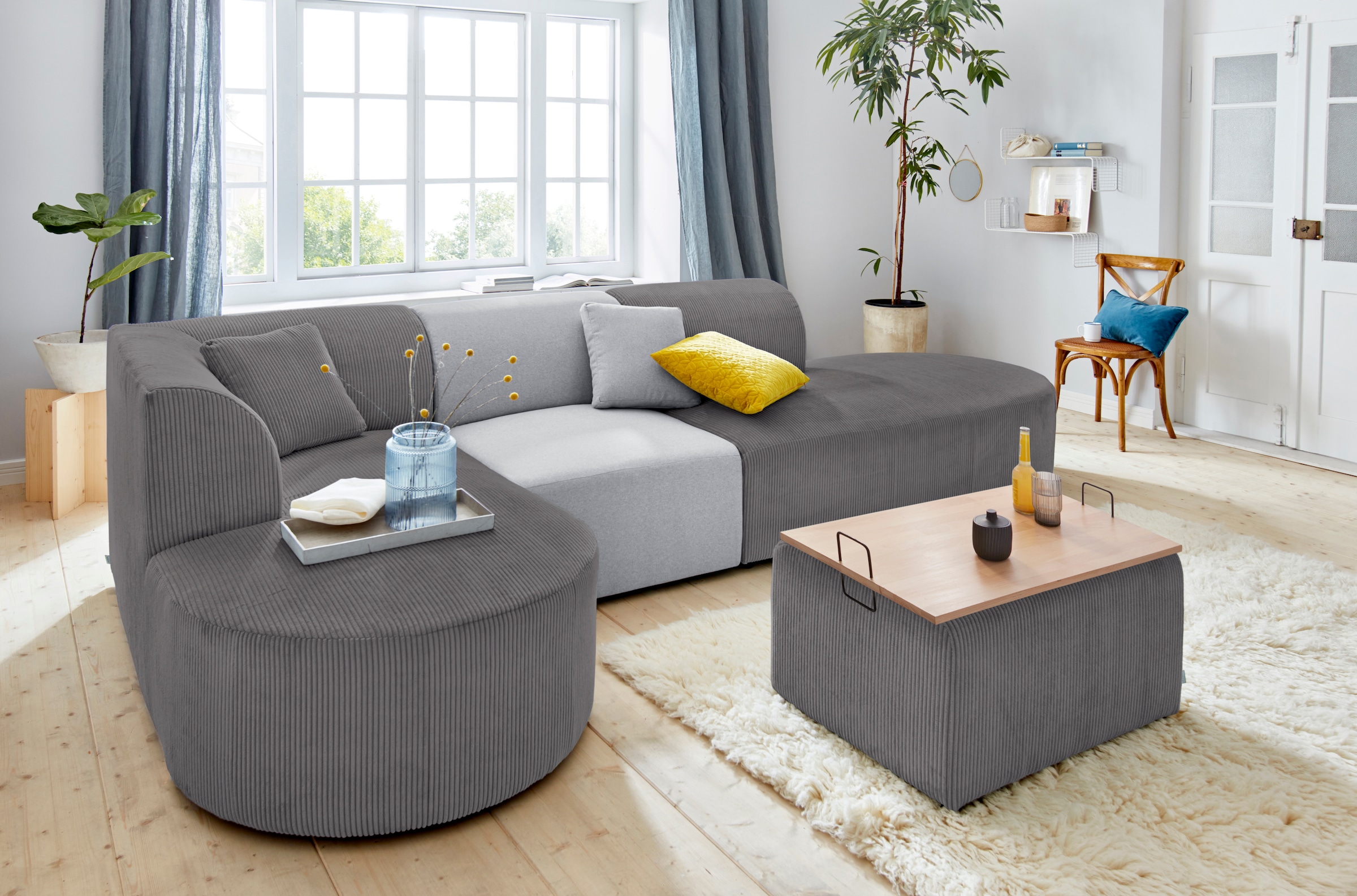 andas Sofa-Eckelement »Alesund«, als Einzelteile oder Modulteil