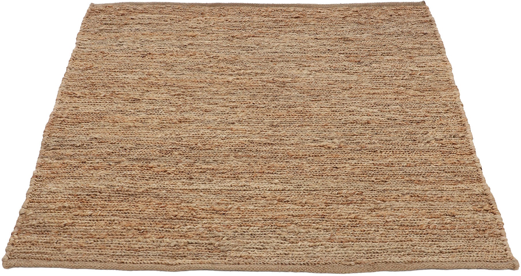 carpetfine Teppich »Nala Juteteppich Naturfaser«, rechteckig, 9 mm Höhe, wendbar, aus 100% Jute, in vielen Grössen und Formen, quadratisch, rund