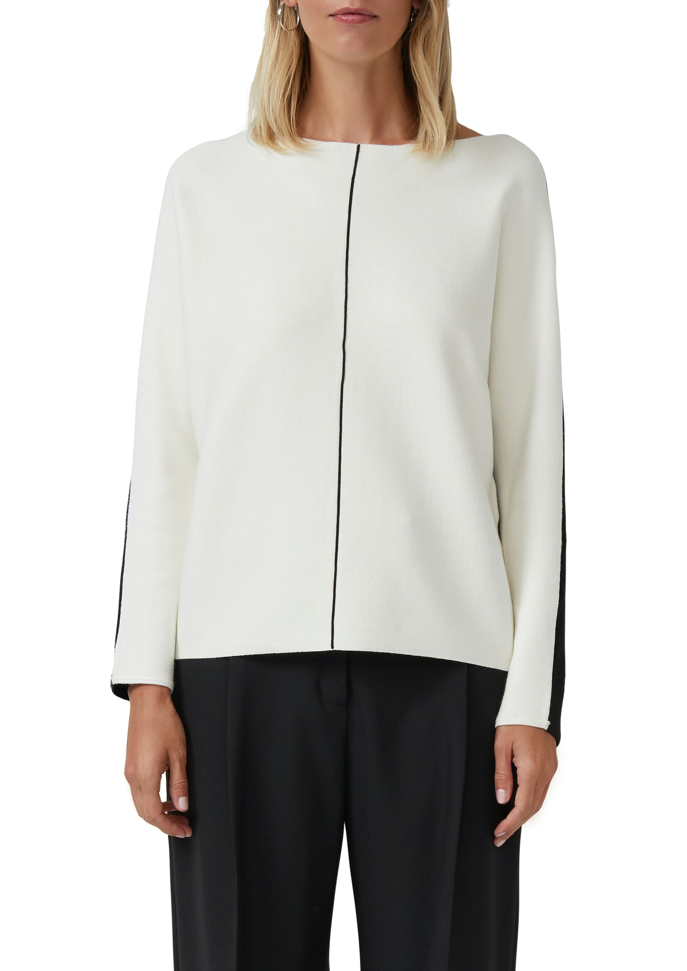 Image of s.Oliver BLACK LABEL Strickpullover mit Colour-Blocking
