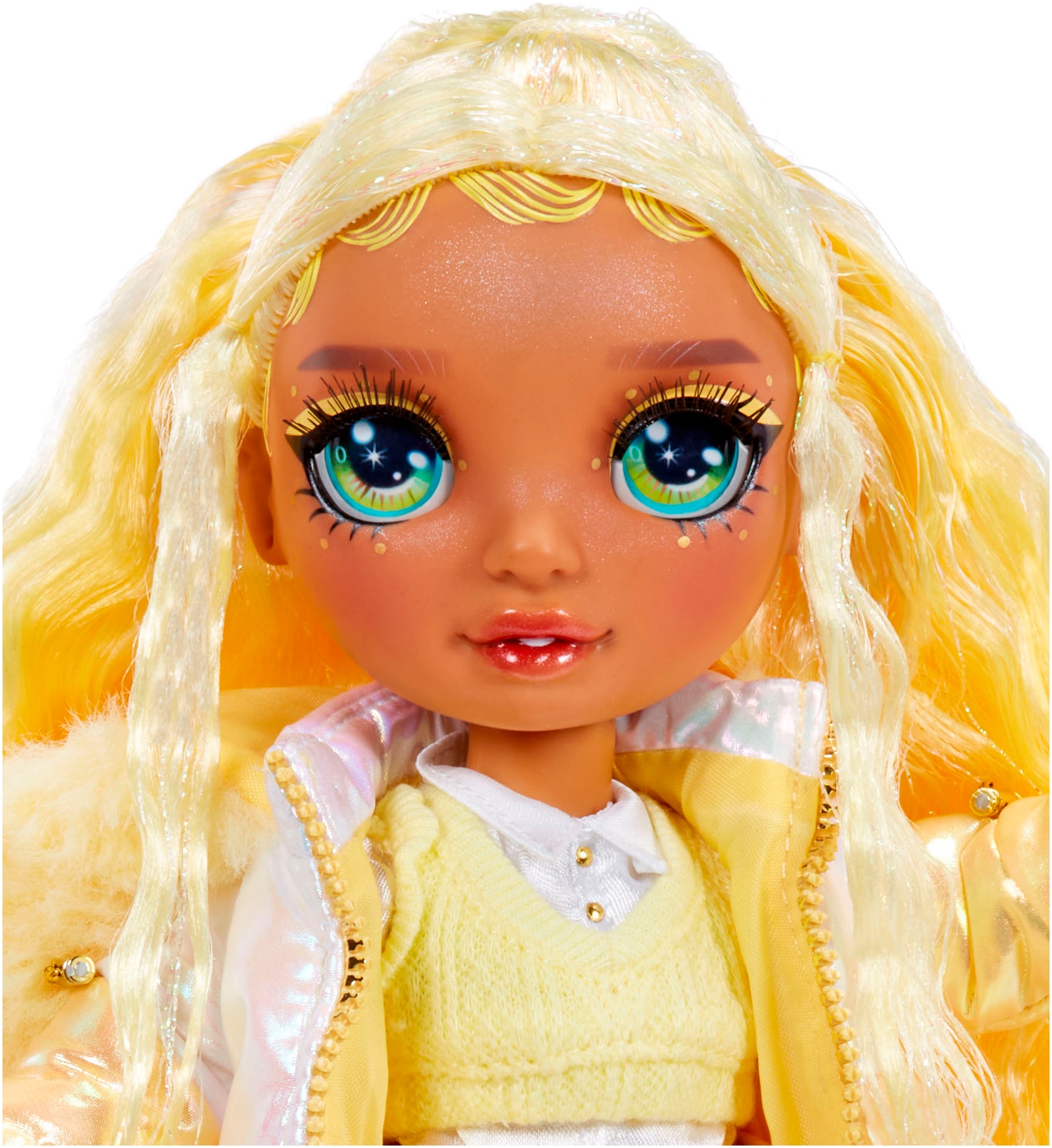 RAINBOW HIGH Poupée à habiller »Winter Wonderland Doll - Sunny (Yellow)«