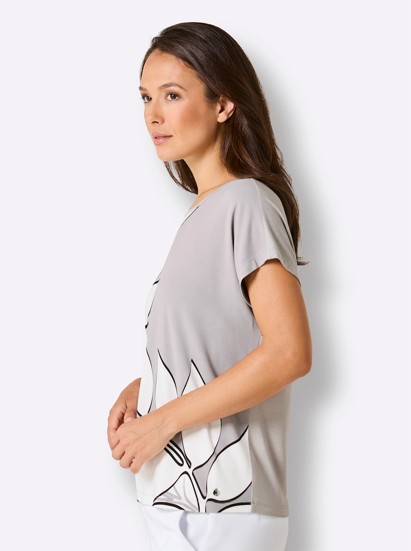 CREATION L PREMIUM T-shirt imprimé »Modal-Shirt«, 1 pièces