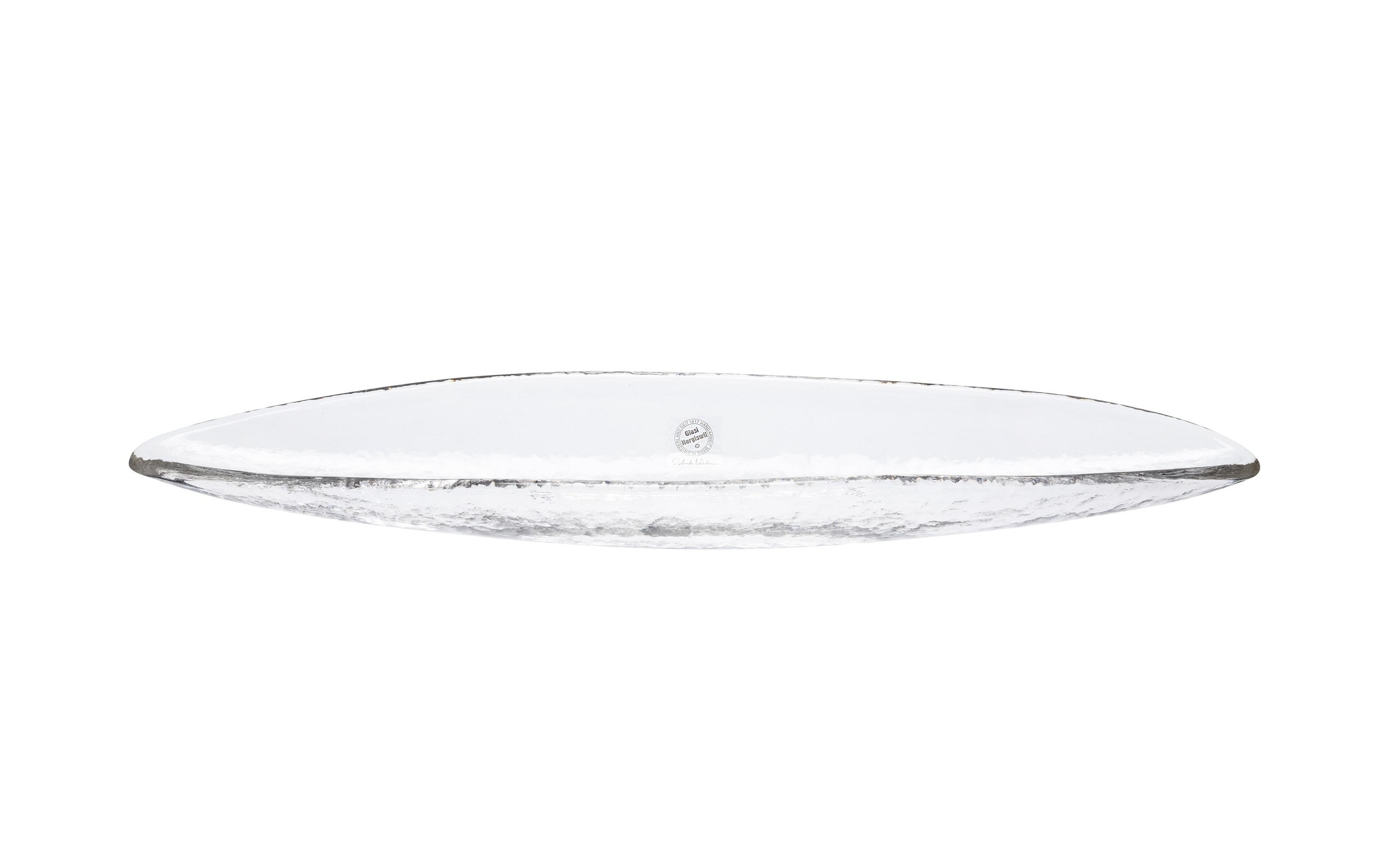 Image of Glasi Hergiswil Schale »Gondola mittel, 49 cm, Glasi Hergiswil«, aus Glas bei Ackermann Versand Schweiz