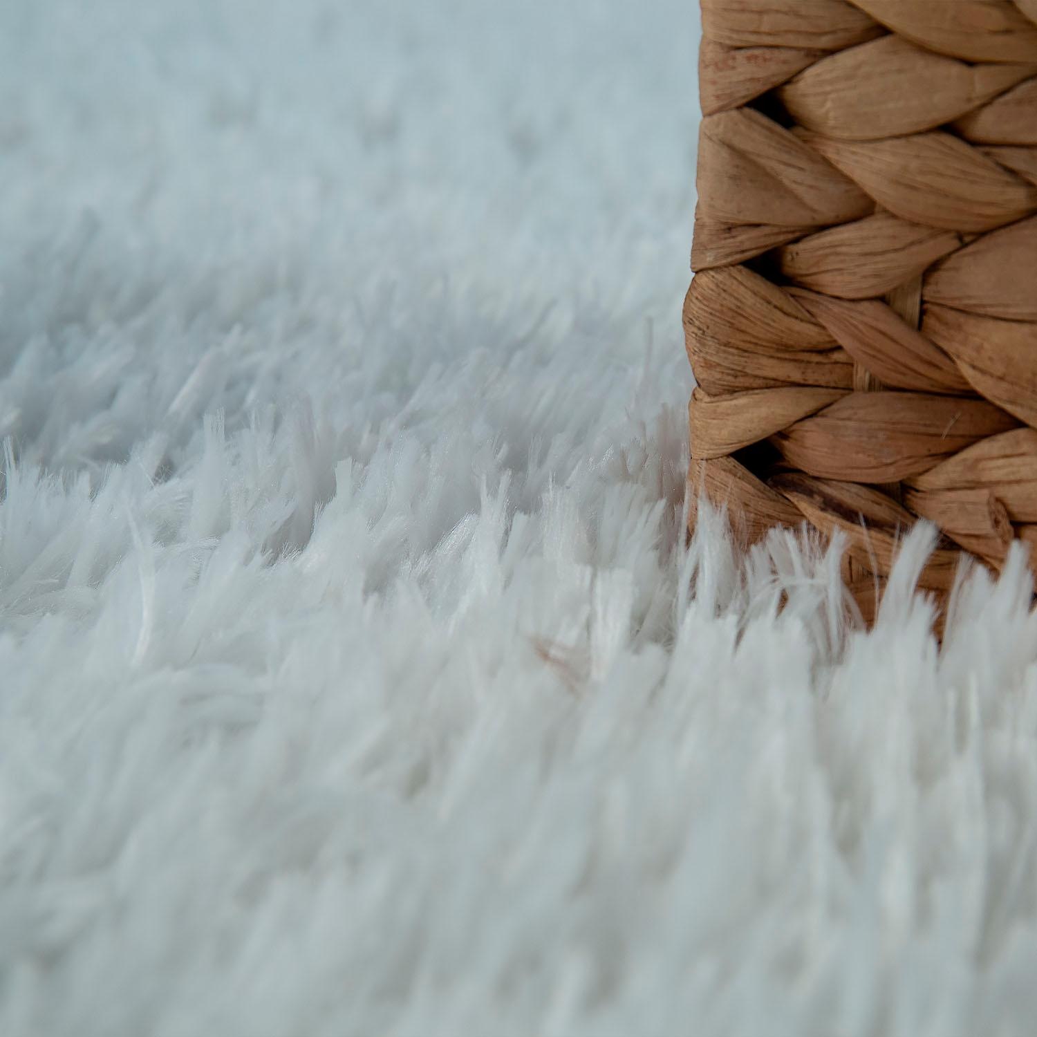 Paco Home Hochflor-Teppich »Bamba 410«, rechteckig, 45 mm Höhe, Flokati Optik, weich & flauschig, waschbar