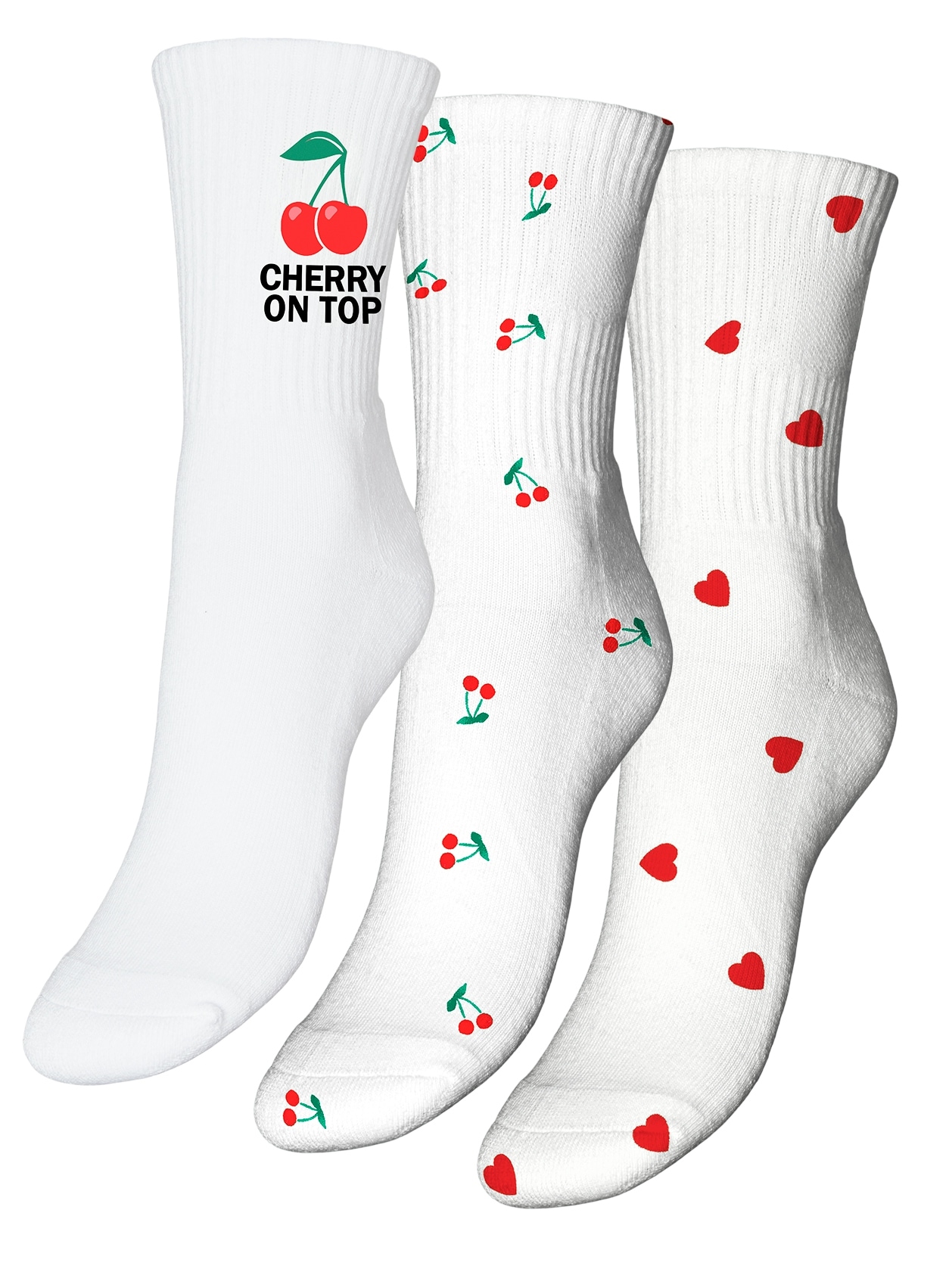 Image of Vero Moda Freizeitsocken "VMMEL DETAIL SOCKS 3-PAC" Packung, 3 Paar tlg. Baumwollmischung
