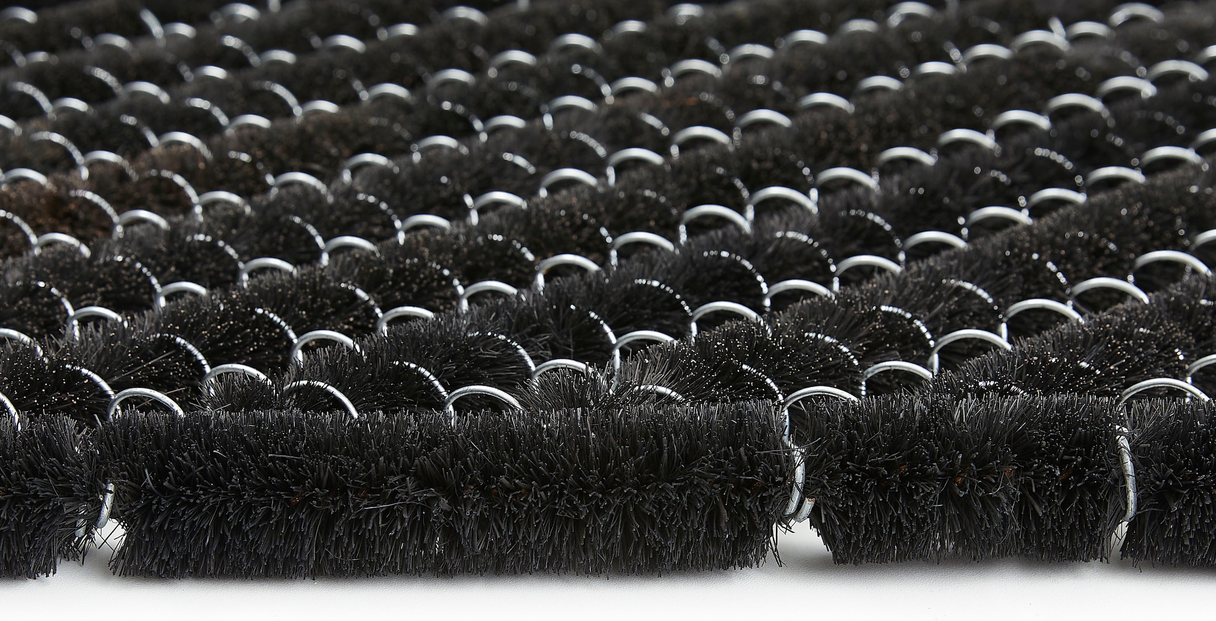 Andiamo Fussmatte »Kokos Drahtgitter«, rechteckig, 30 mm Höhe, Schmutzfangmatte, robust & strapazierfähig, In- und Outdoor geeignet