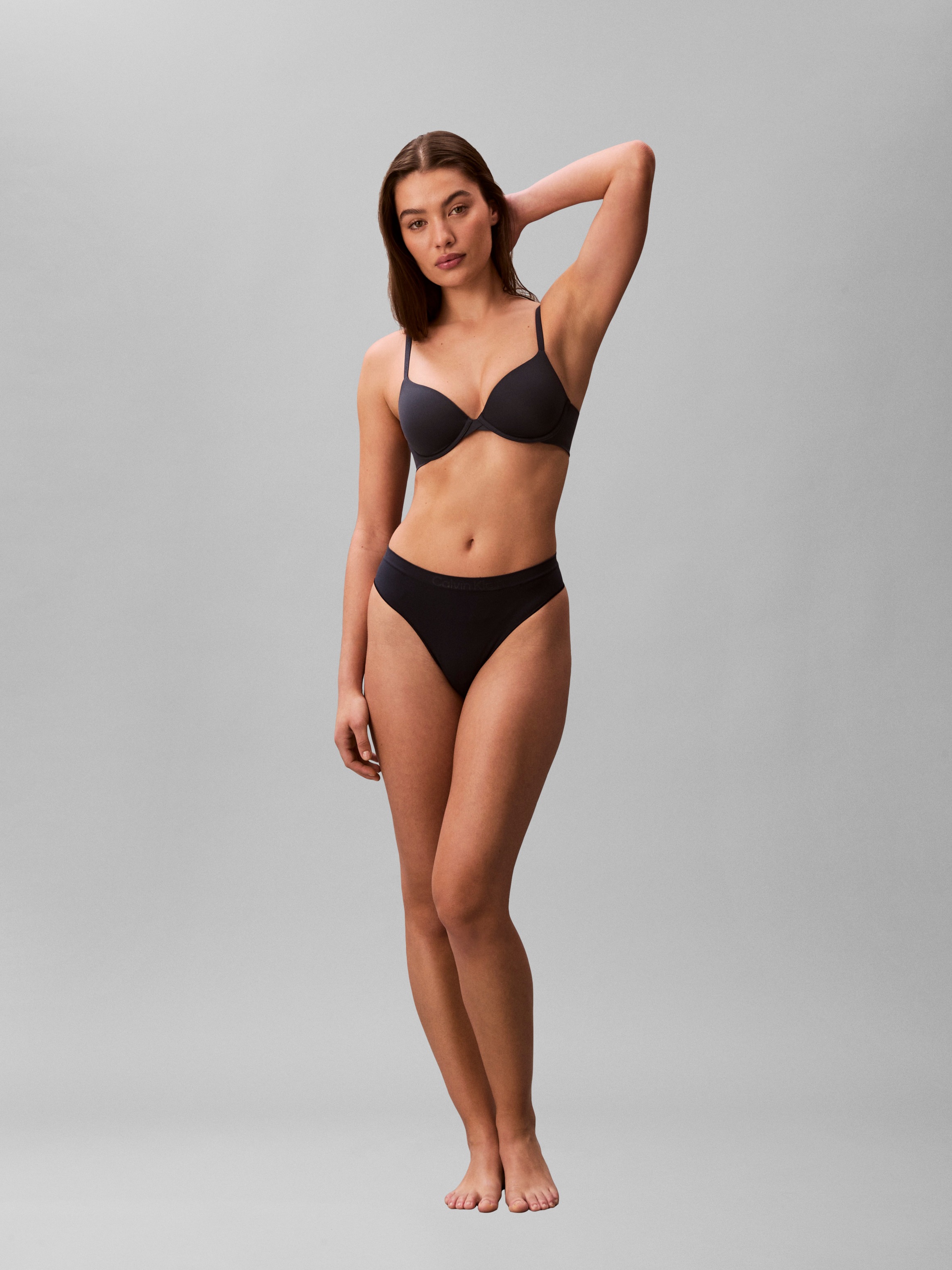 Calvin Klein Underwear Tanga »THONG 3 PK« Paquet, 3 cuis Avec finition droite