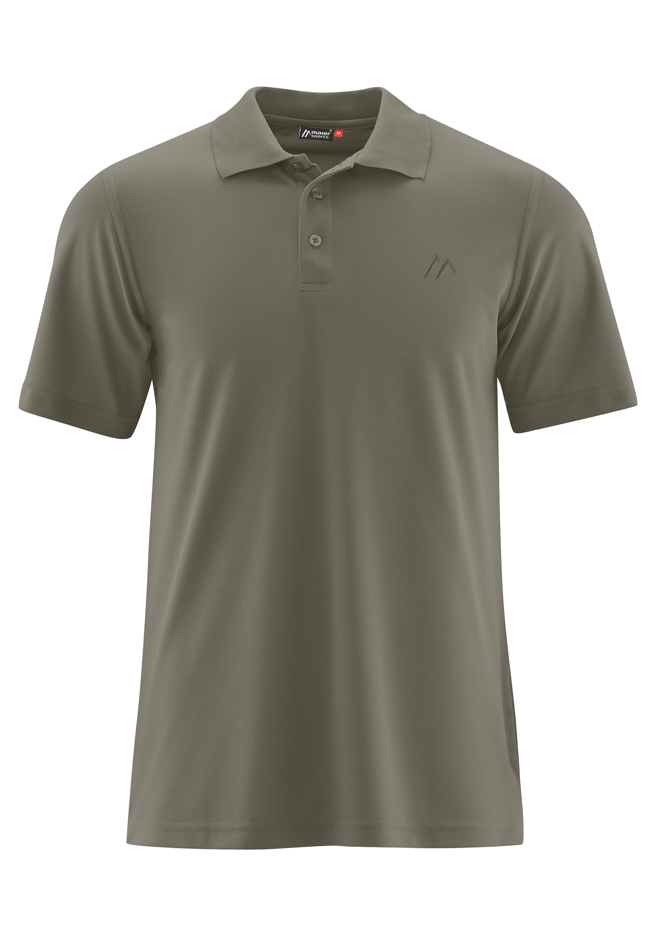 Image of Maier Sports Funktionsshirt »Ulrich«, Herren Wandershirt, bequemes Polo-Shirt für Wandern und Freizeit bei Ackermann Versand Schweiz
