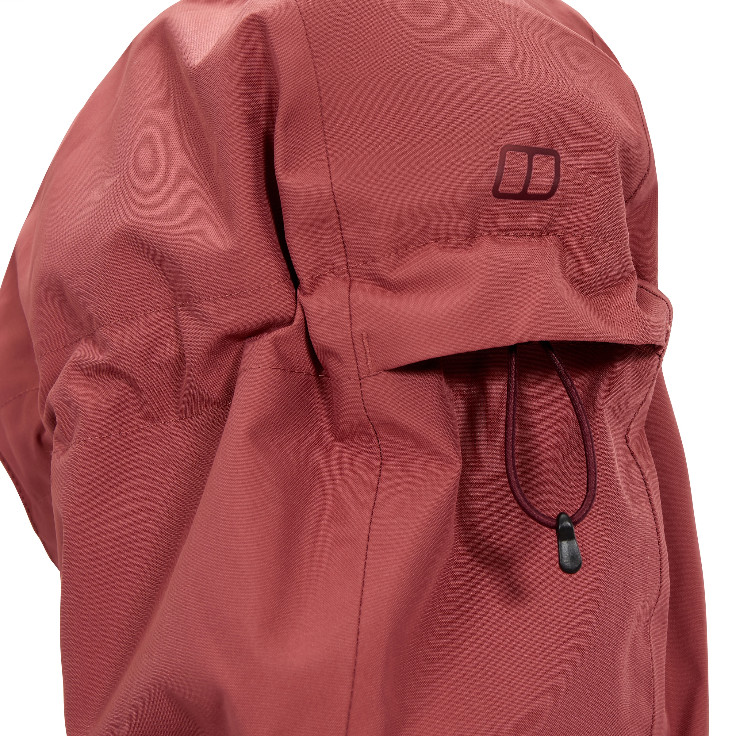 Berghaus Veste softshell »OMEARA LONG SHELL JKT AF« sportlicher Stil, mit verstellbarer Kapuze, atmungsaktiv